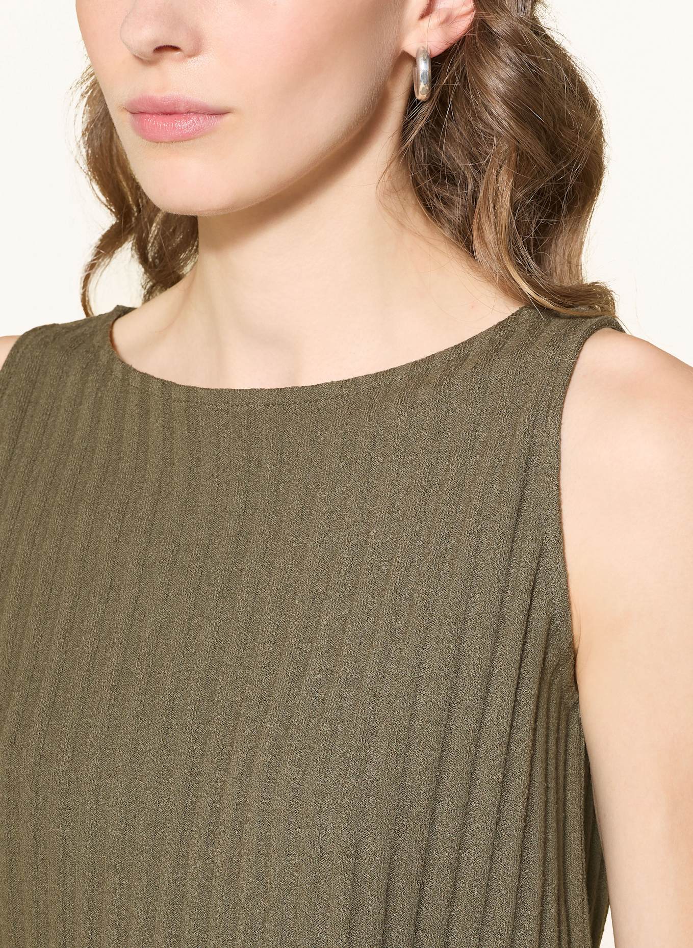 OPUS Knit top IPOMA: OLIVE