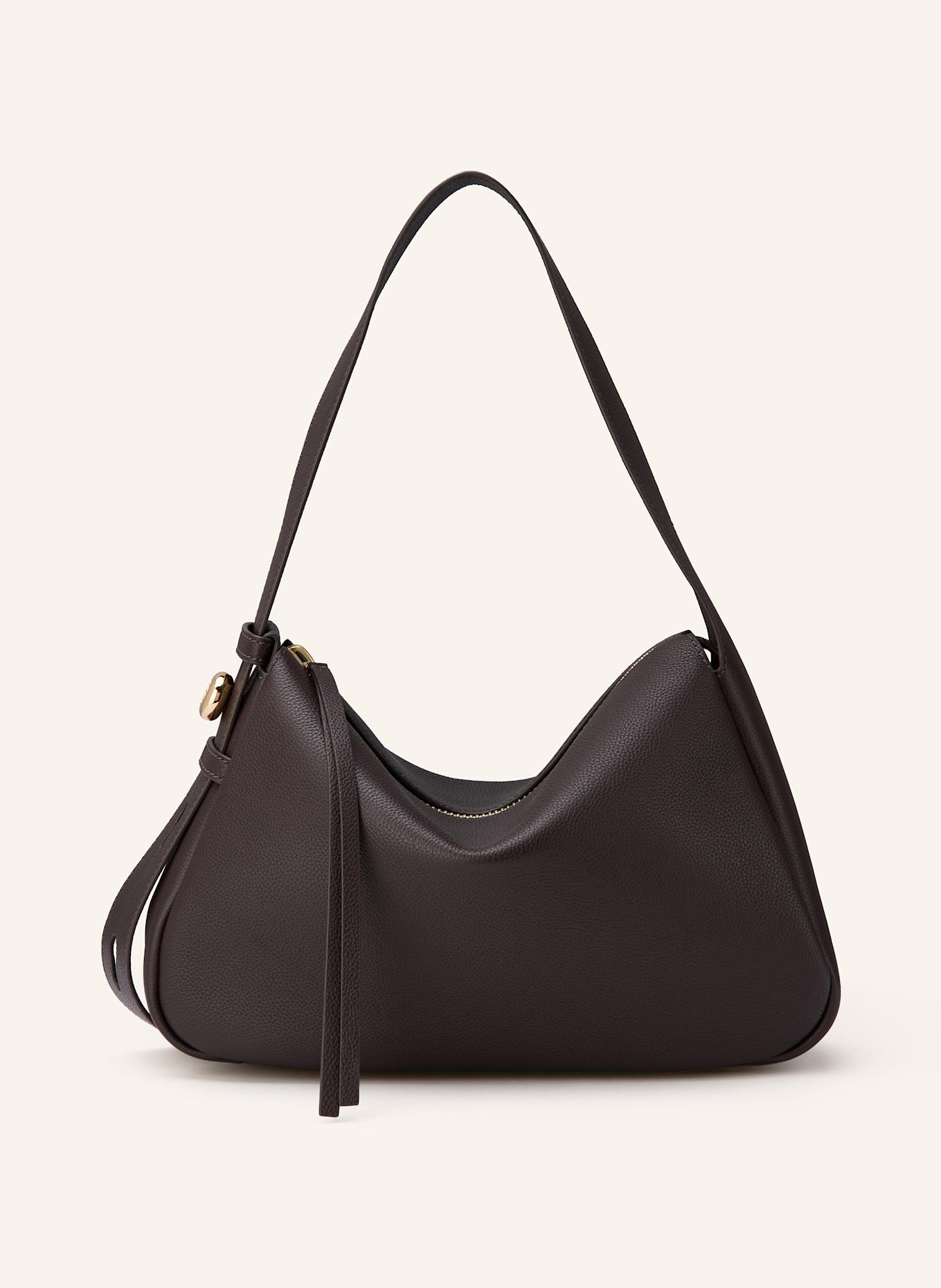 TORY BURCH Torebka ROMY: CIEMNOBRĄZOWY