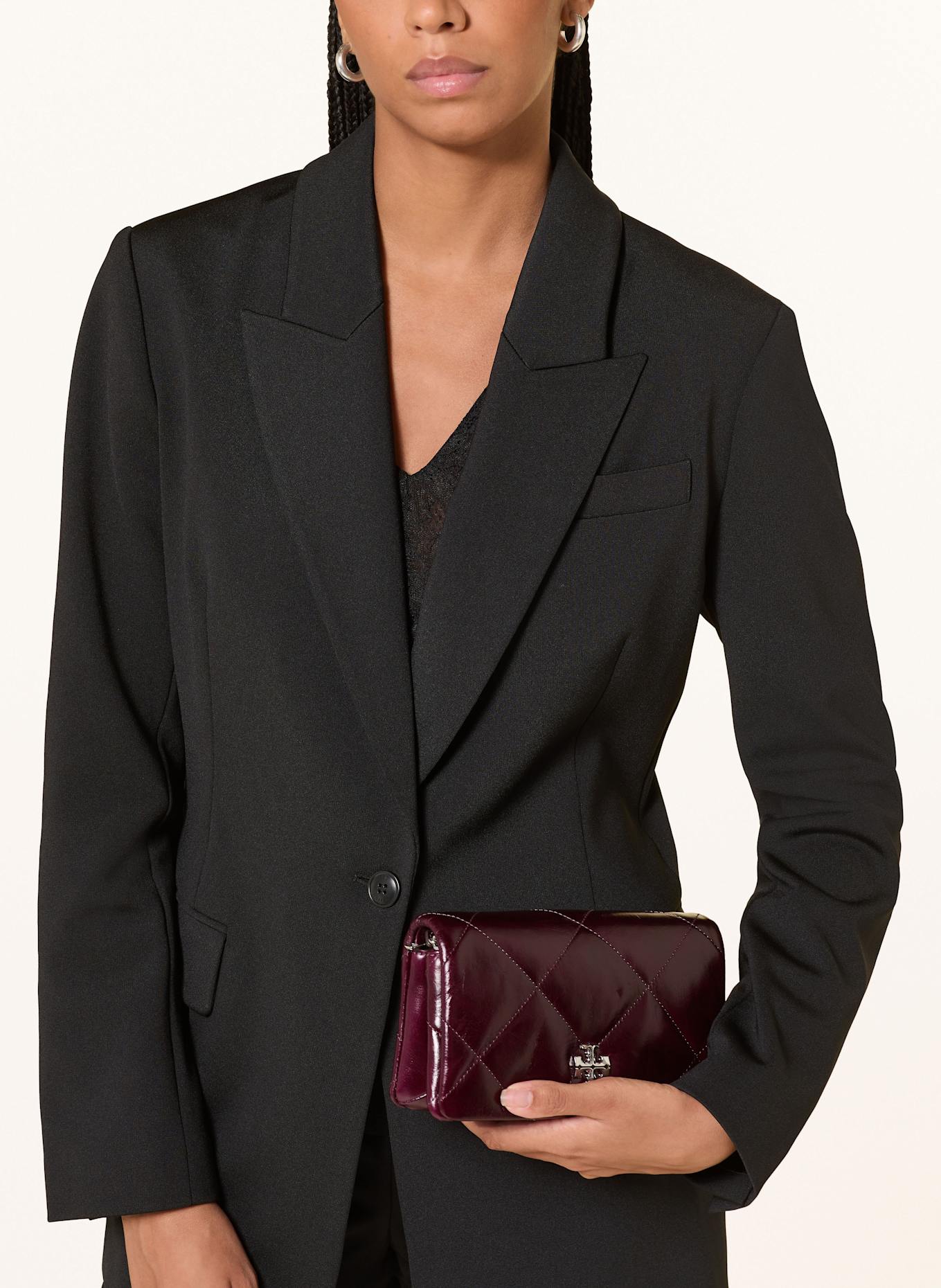 TORY BURCH Umhängetasche KIRA: DUNKELROT