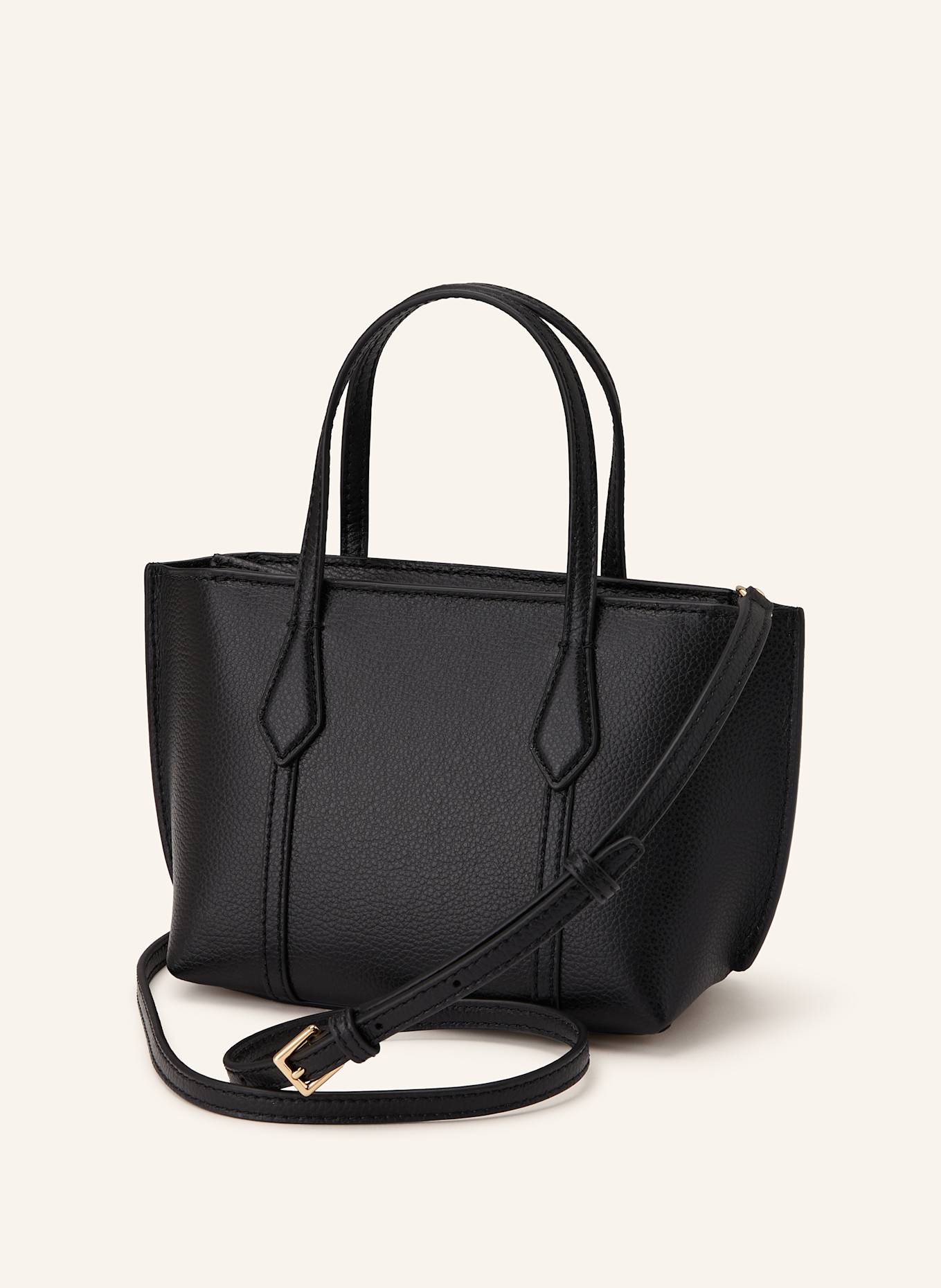TORY BURCH Handtasche PERRY MINI: SCHWARZ