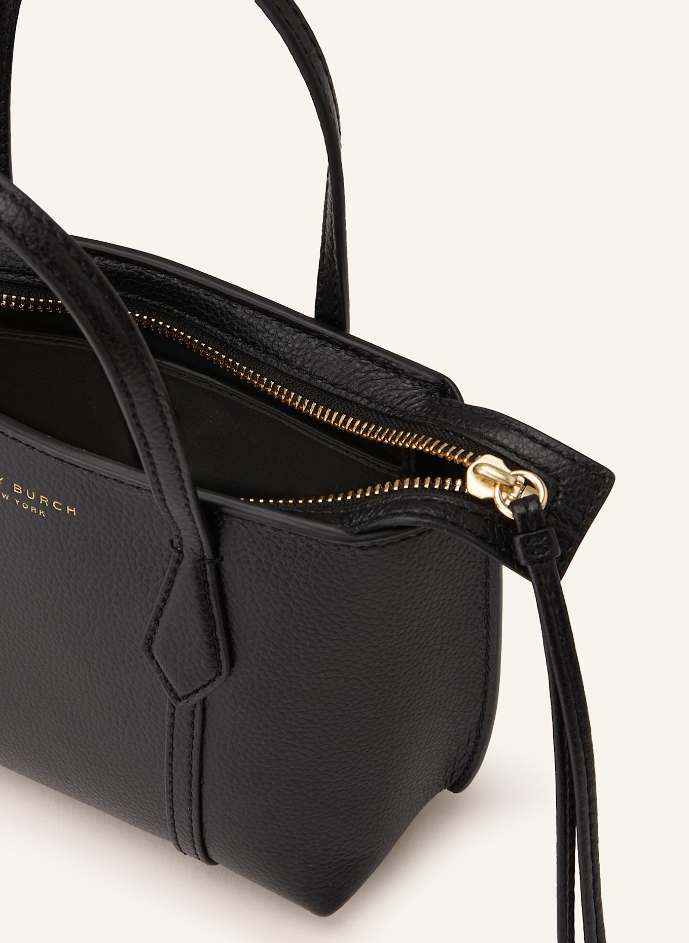 TORY BURCH Handtasche PERRY MINI: SCHWARZ