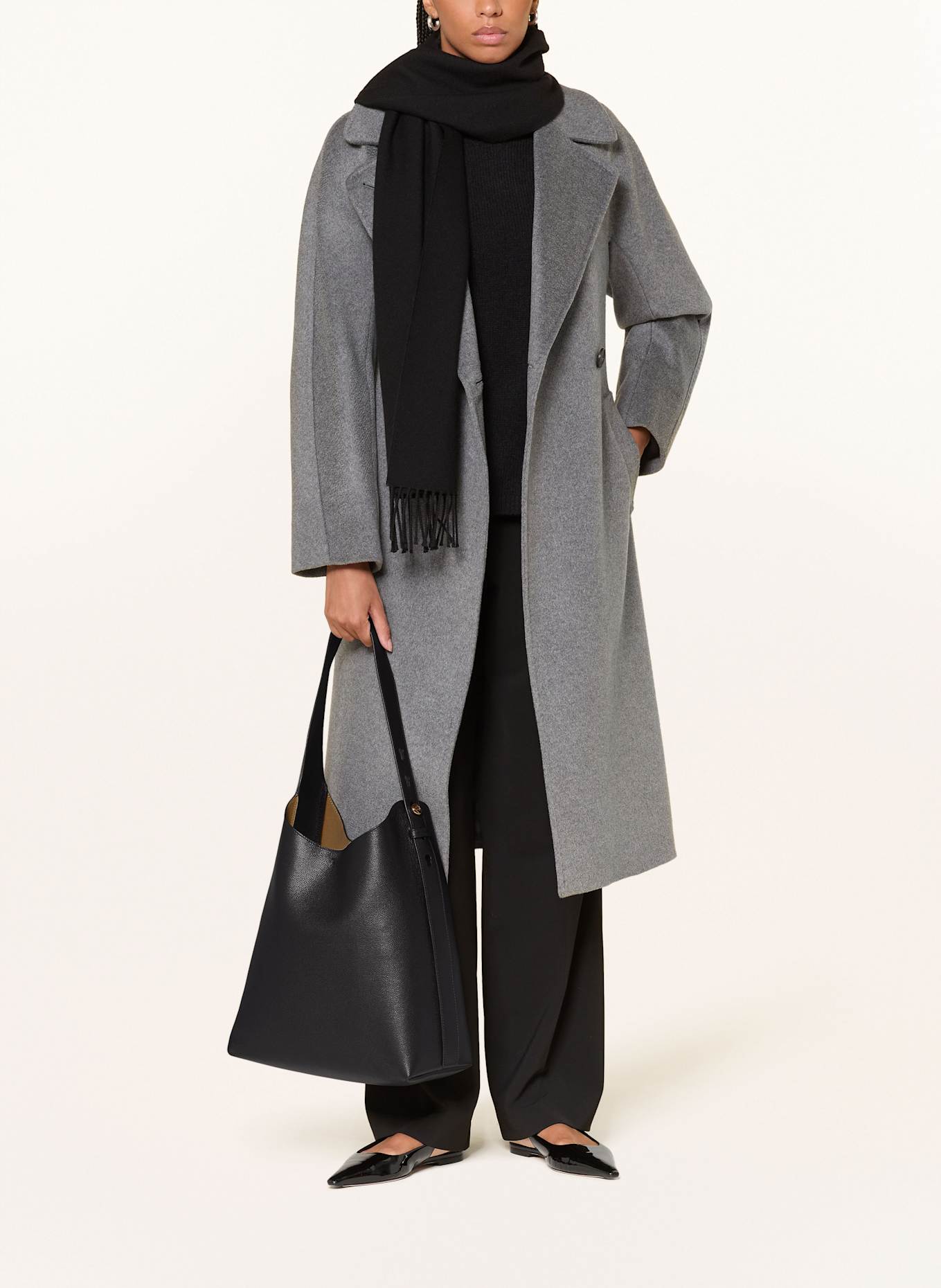 TORY BURCH Beuteltasche: SCHWARZ