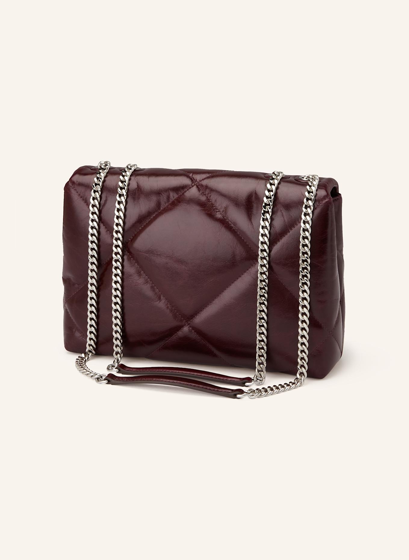 TORY BURCH Umhängetasche KIRA: DUNKELROT