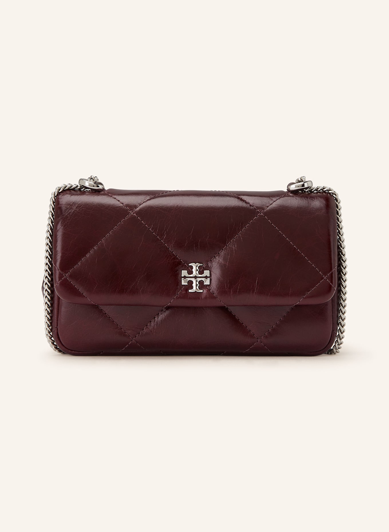 TORY BURCH Sac à bandoulière KIRA: ROUGE FONCÉ