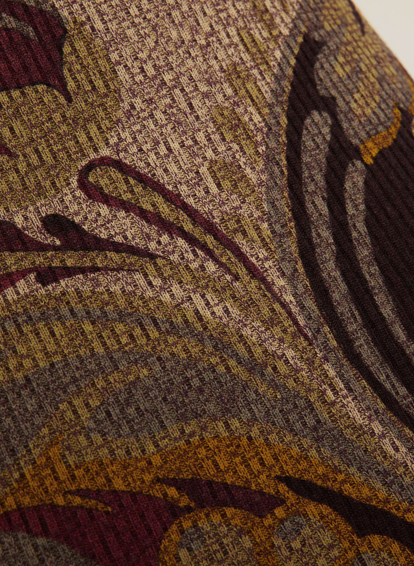 ETRO Spódnica z dzianiny: JASNOPOMARAŃCZOWY / CIEMNOCZERWONY / OLIWKOWY