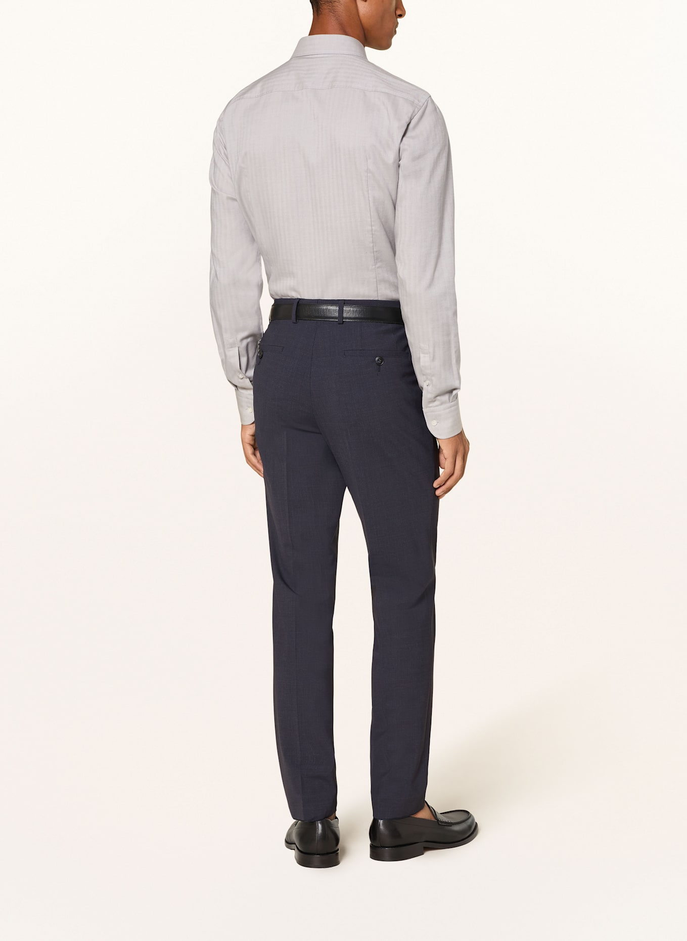 BOSS Hemd HANK Slim Fit: HELLGRAU