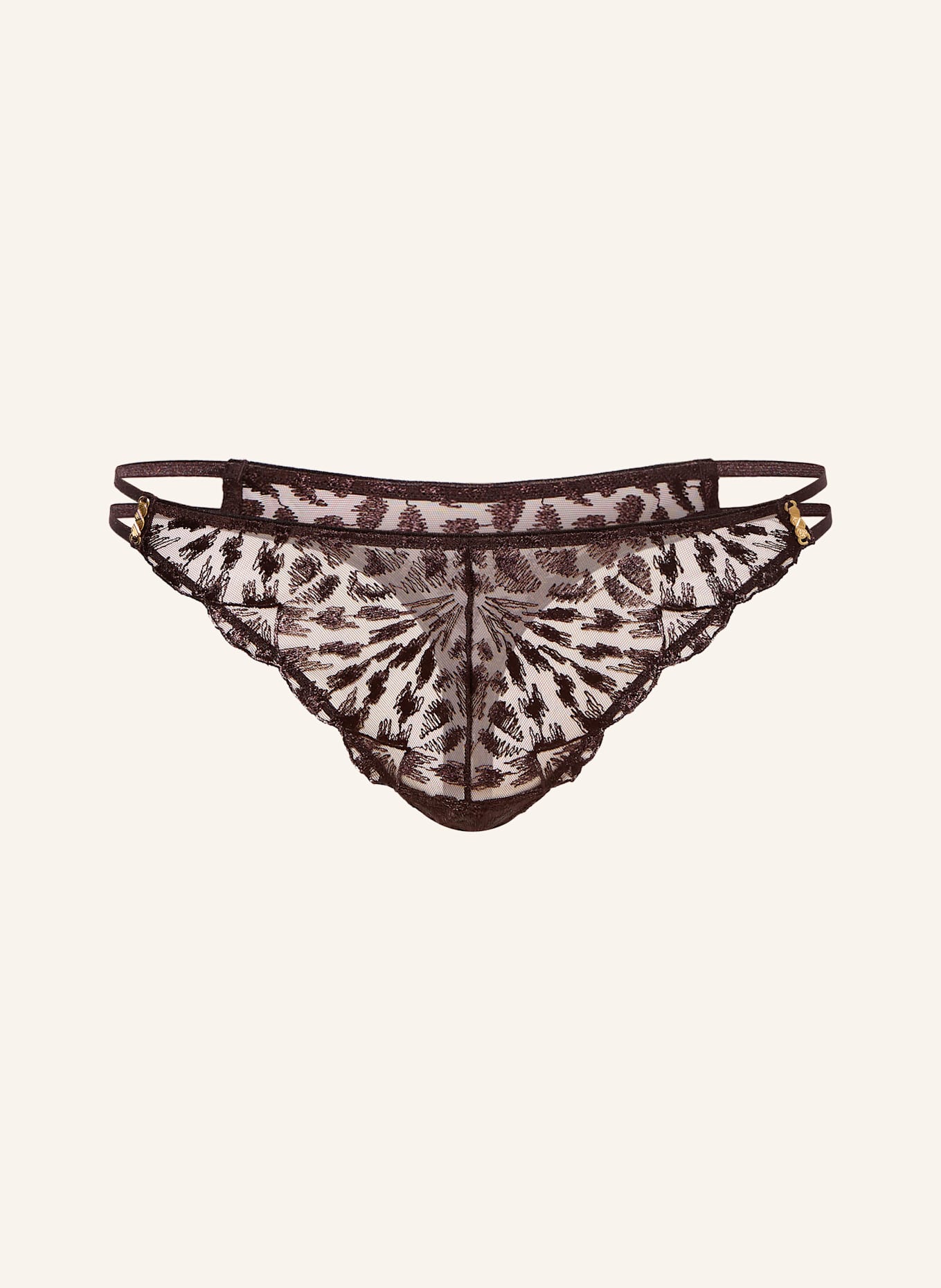 Aubade String CRAZY IN LOVE: DUNKELBRAUN