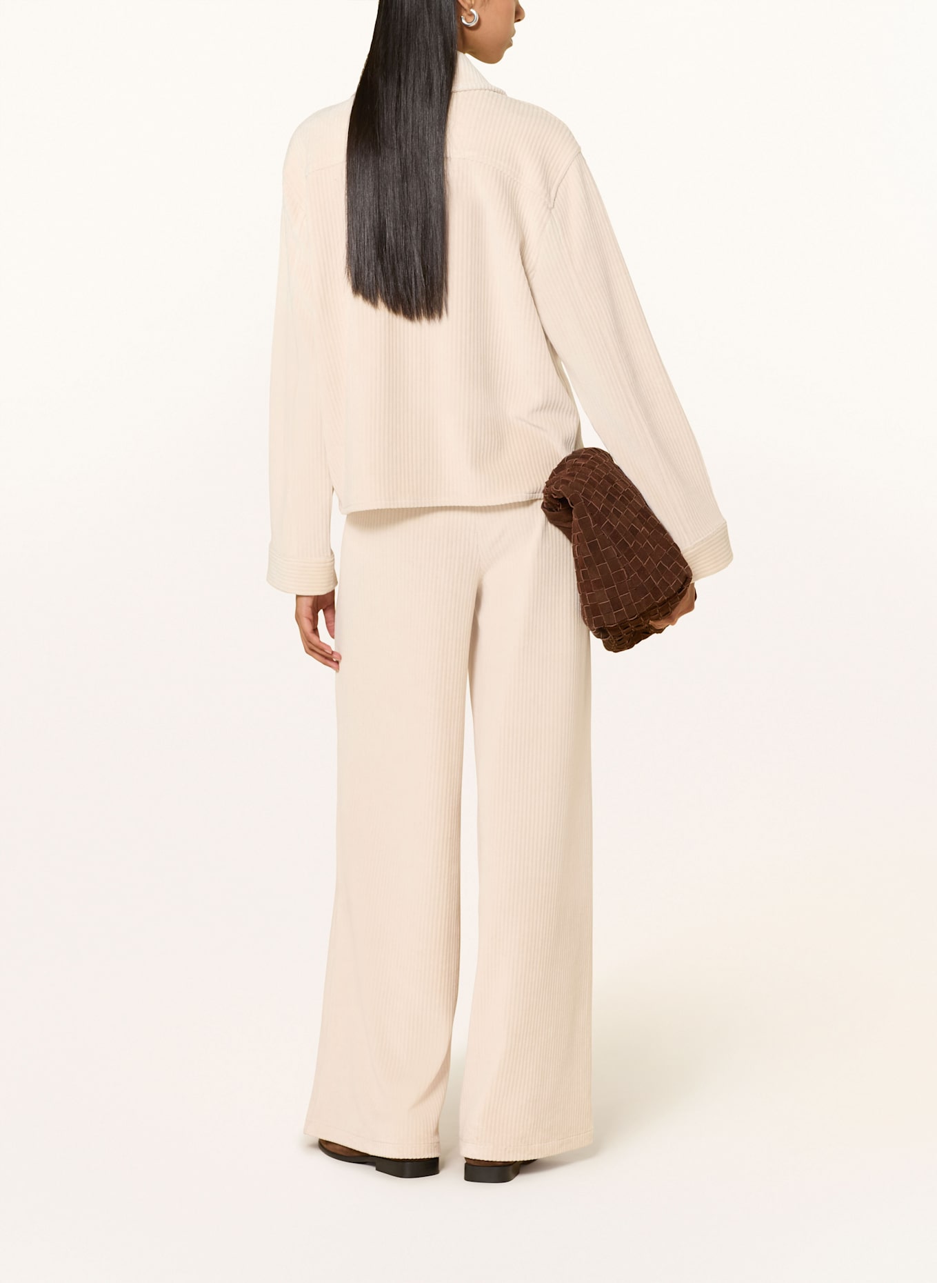 Smith & Soul Marlenehose aus Cord: CREME