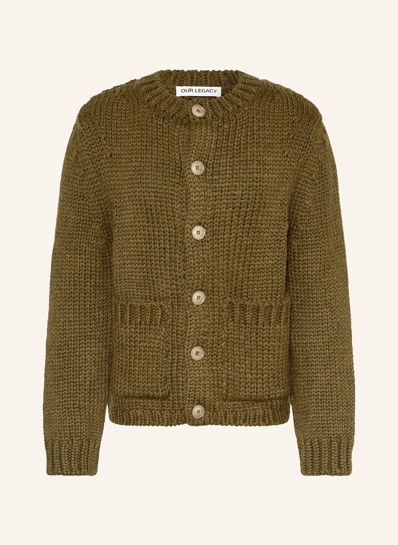 OUR LEGACY Strickjacke mit Alpaka: OLIV