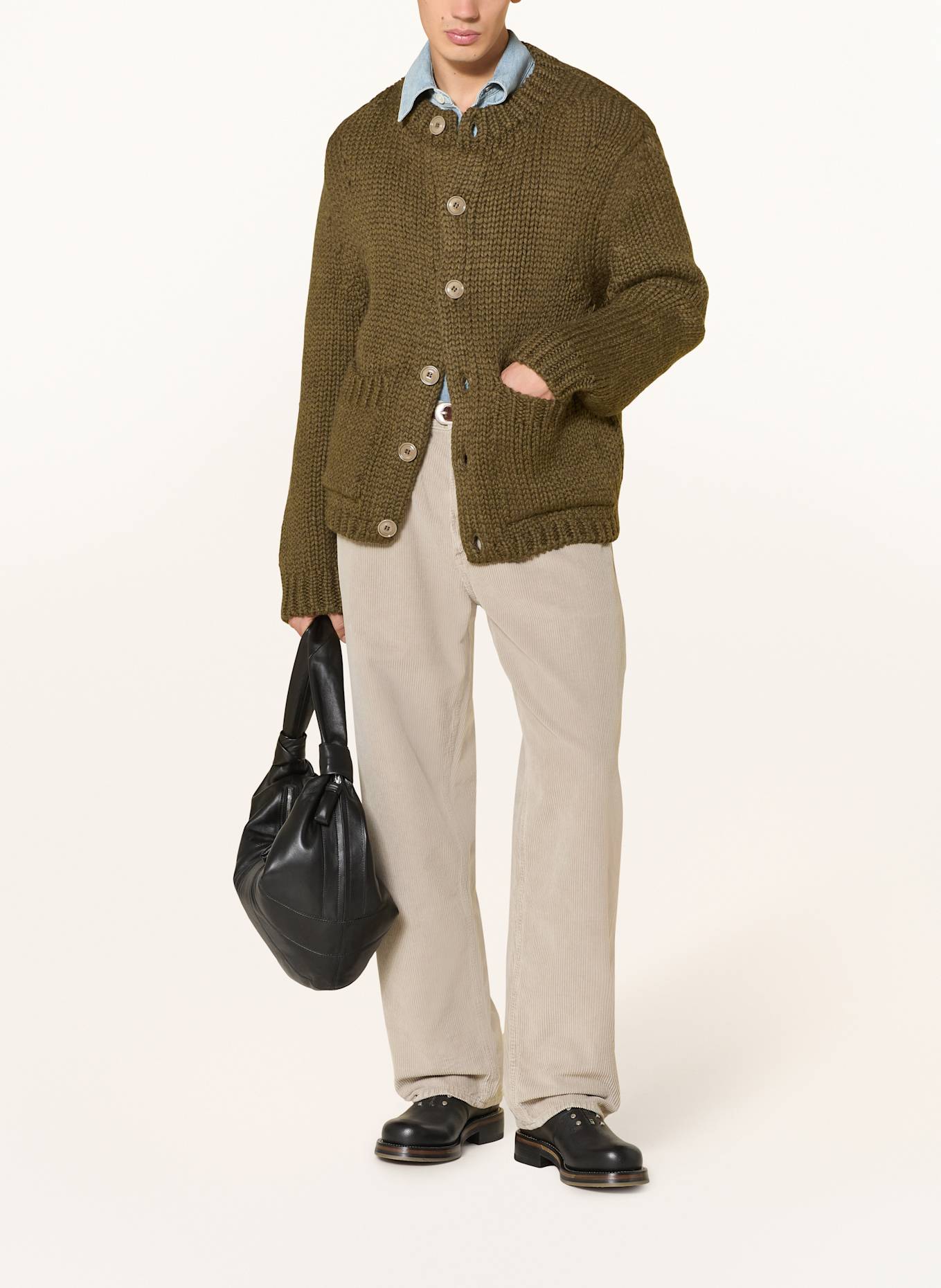 OUR LEGACY Strickjacke mit Alpaka: OLIV