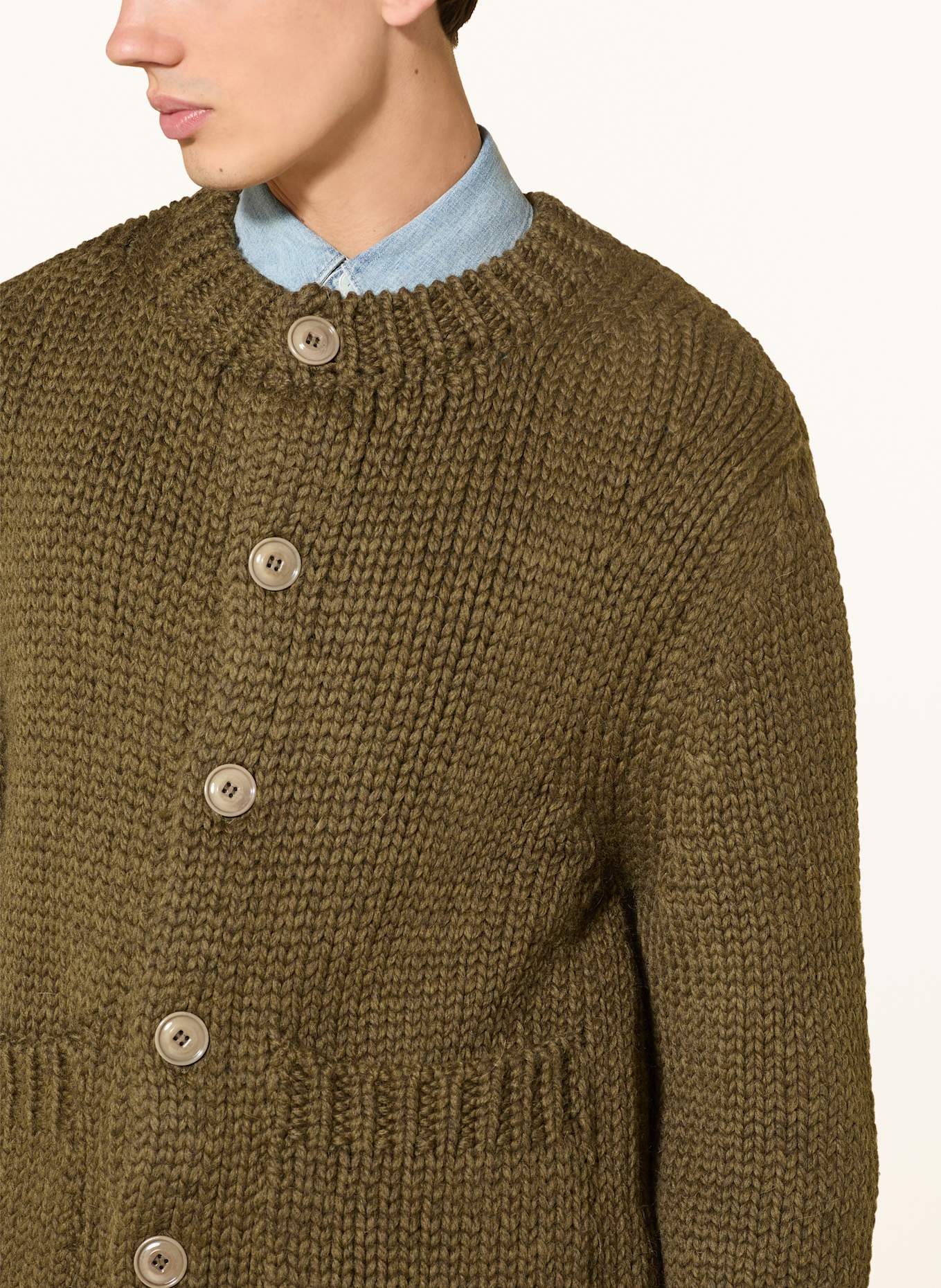 OUR LEGACY Strickjacke mit Alpaka: OLIV