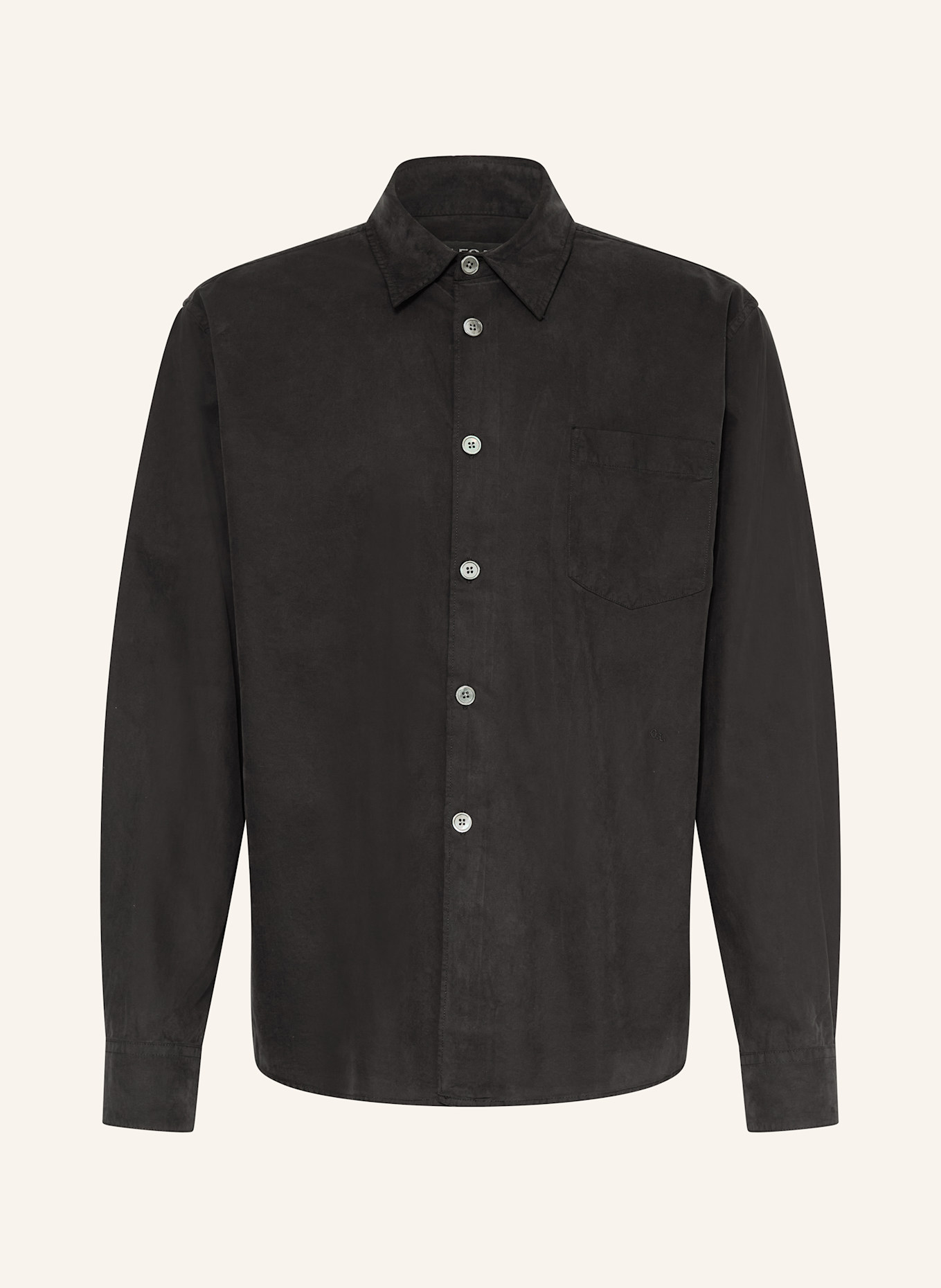 OUR LEGACY Hemd BEYOND Regular Fit: SCHWARZ