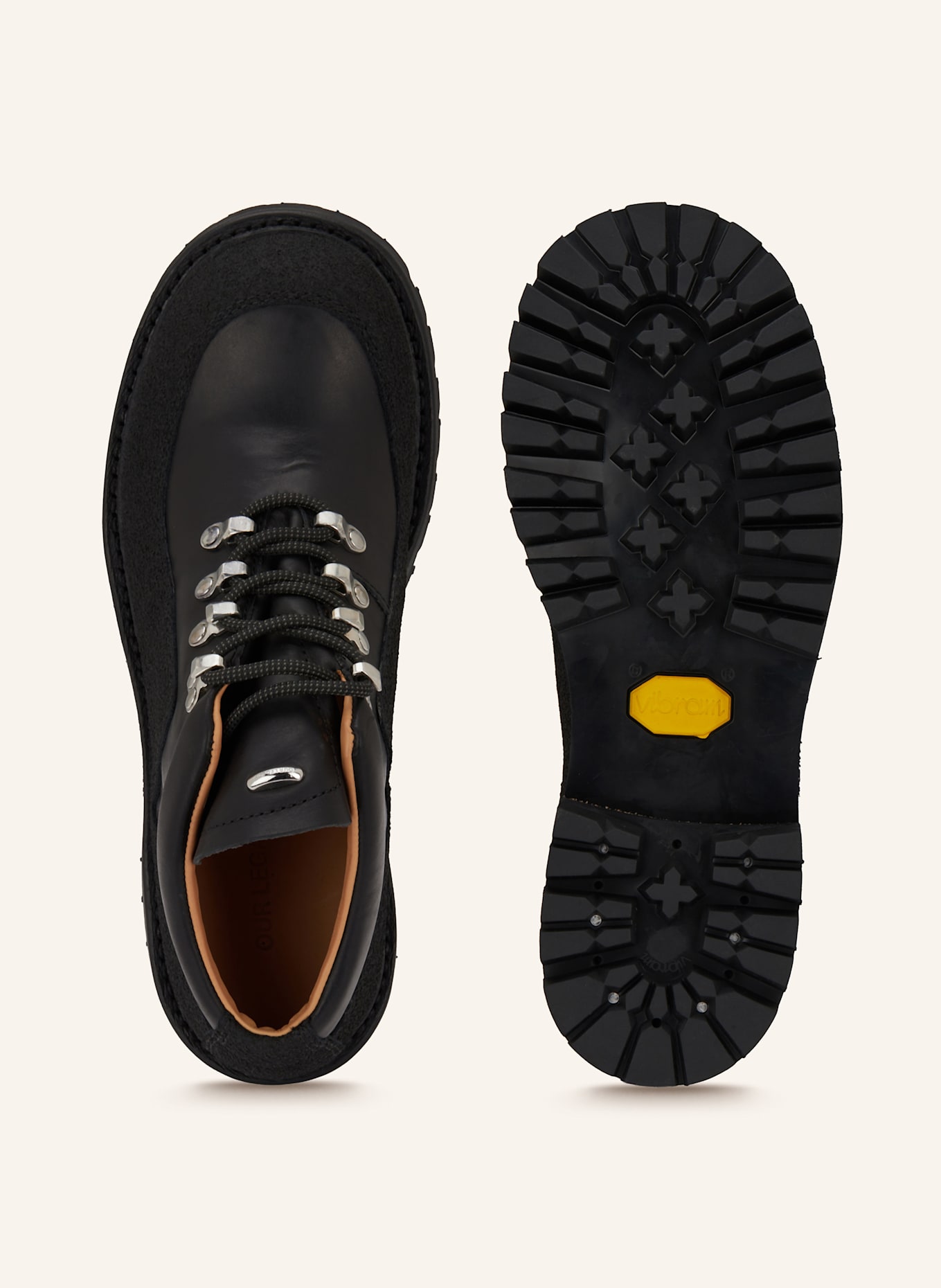 OUR LEGACY Schnürstiefel QUEST: SCHWARZ