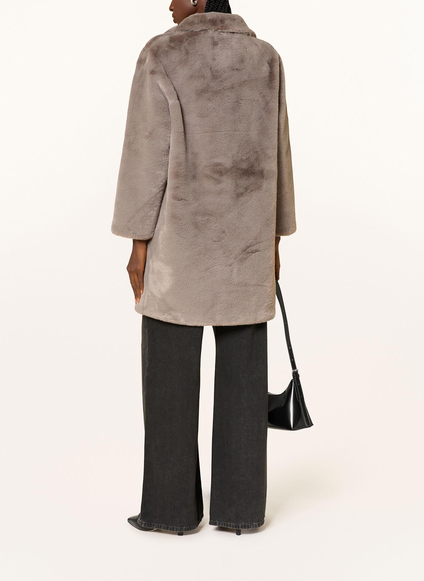 APPARIS Kunstpelzmantel BLAIR: TAUPE