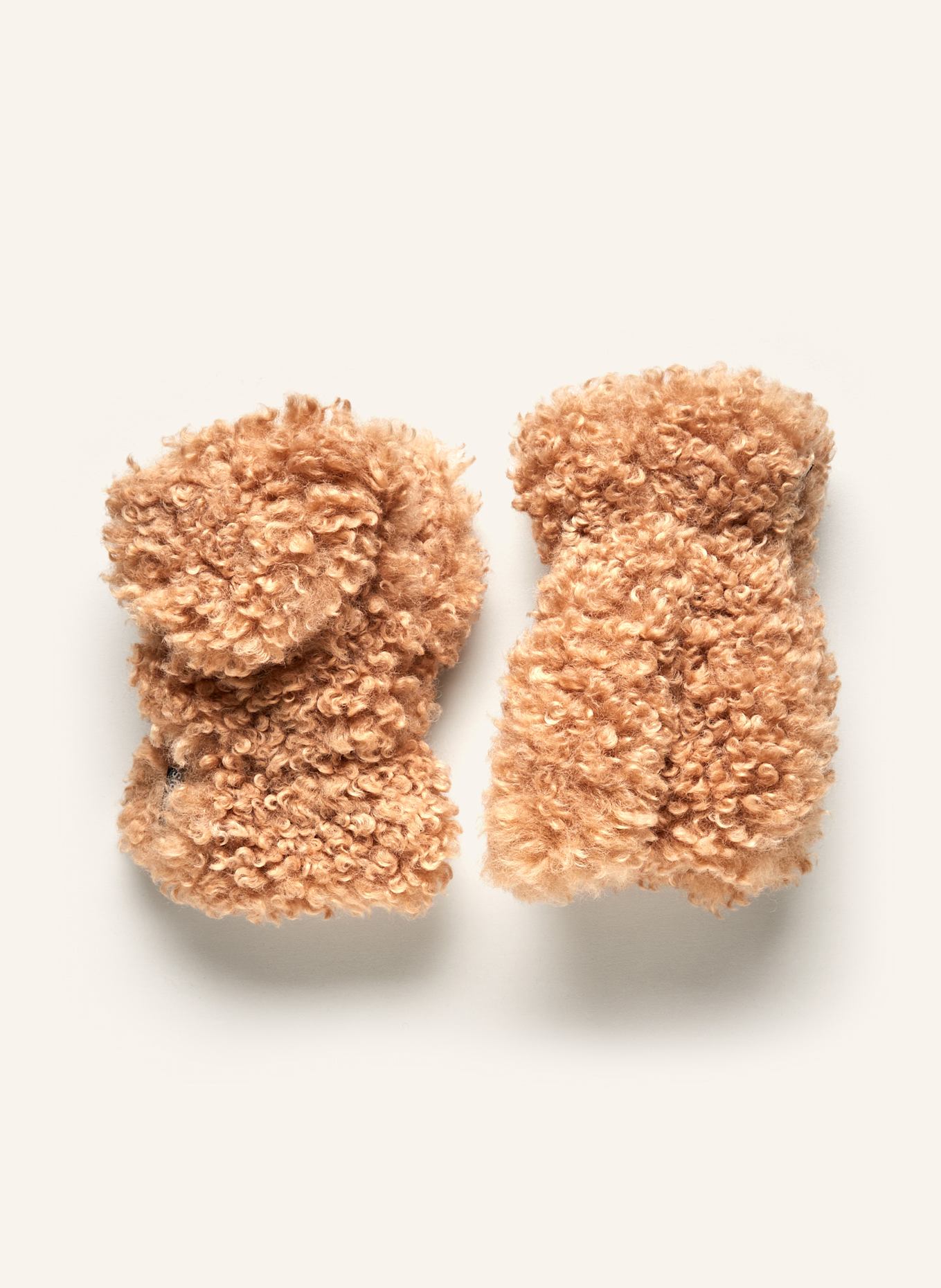 APPARIS Handschuhe COCO aus Kunstfell: CAMEL