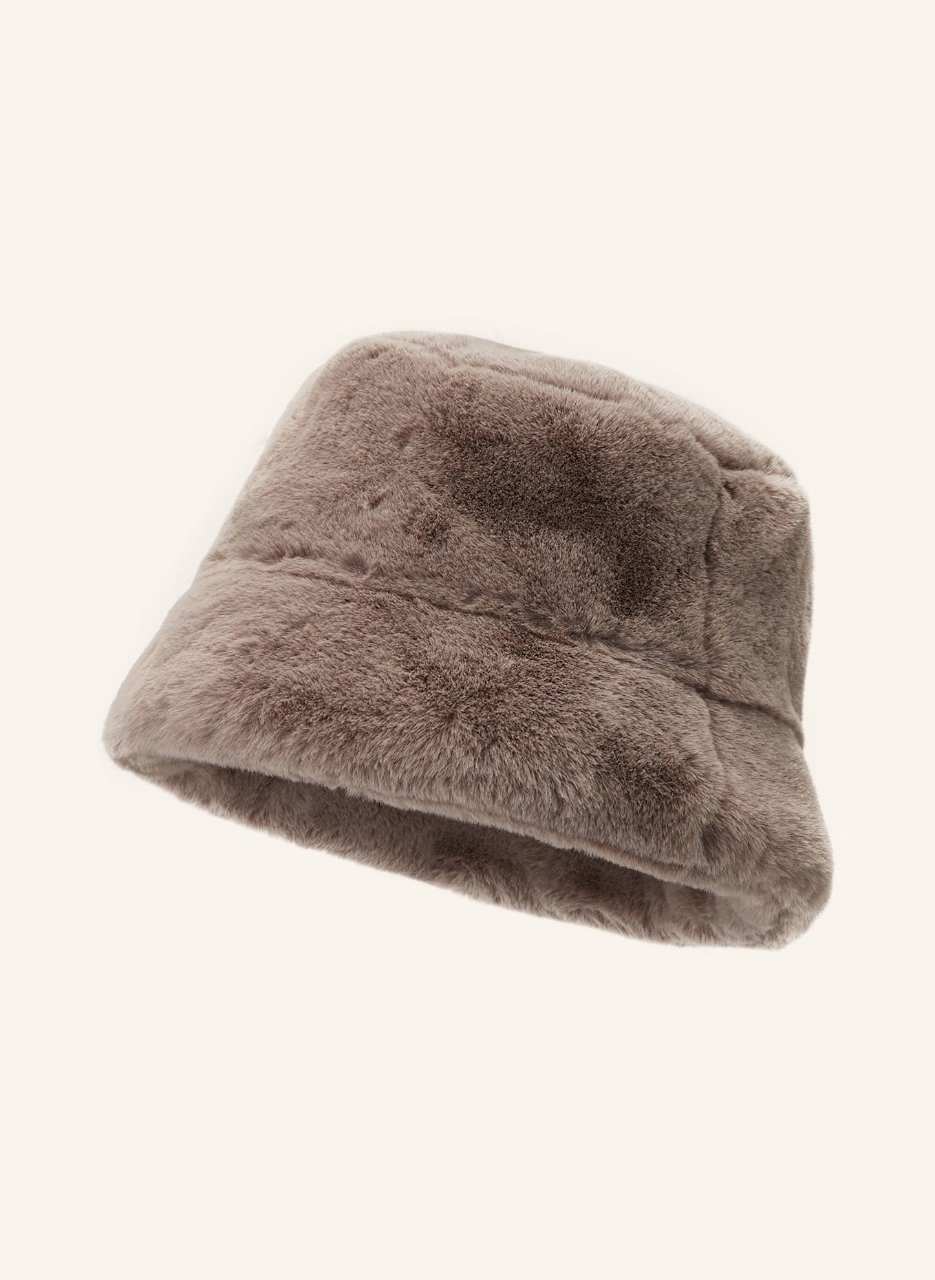 APPARIS Bucket-Hat AMARA aus Kunstfell: TAUPE