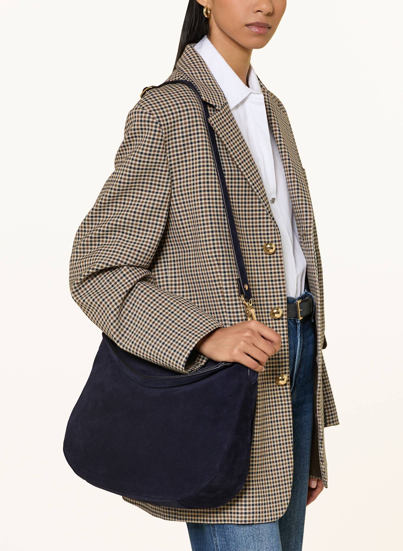 abro Handtasche JUNA SMALL: DUNKELBLAU