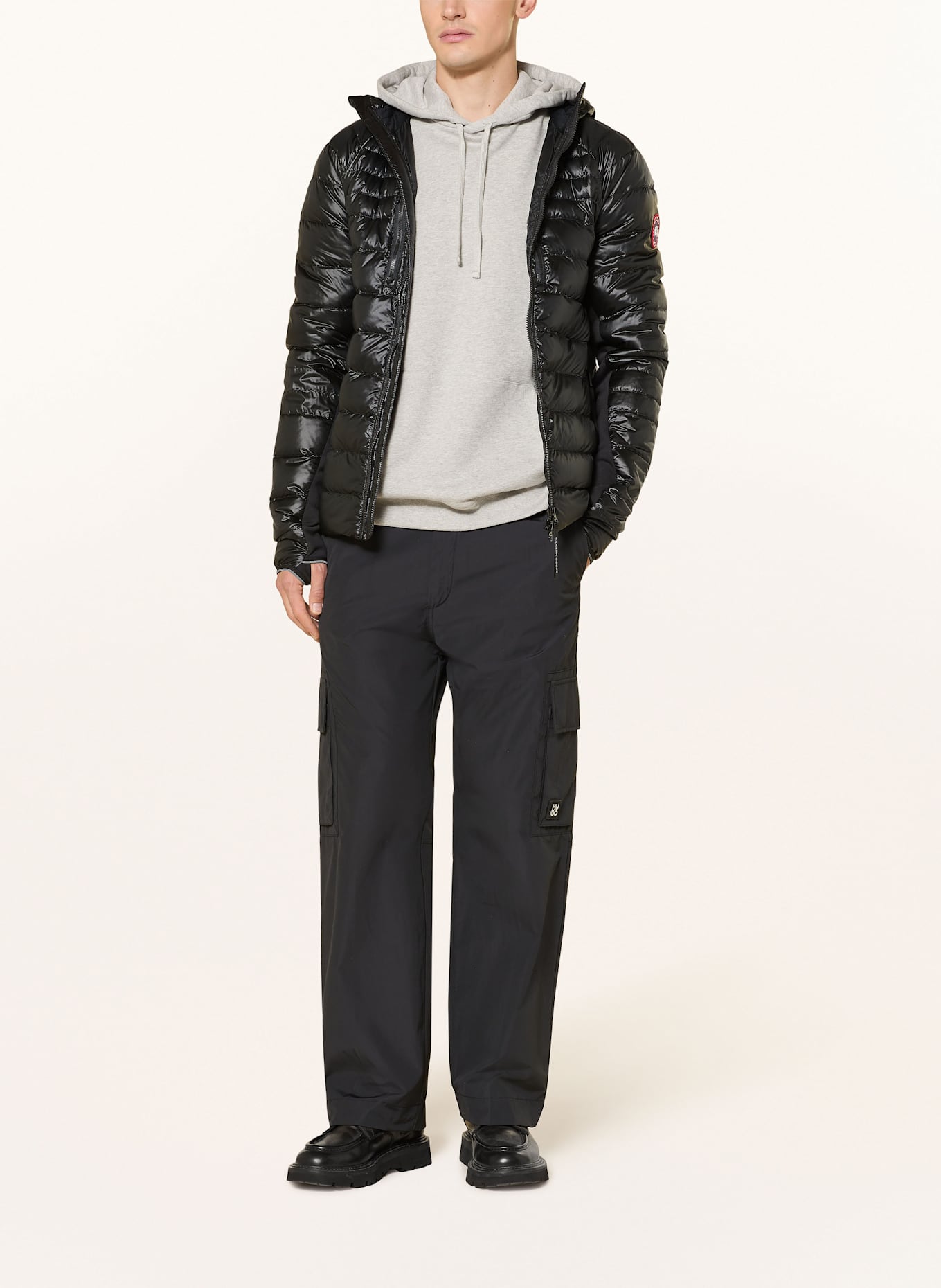 CANADA GOOSE Daunenjacke HYBRIDGE® LITE: SCHWARZ