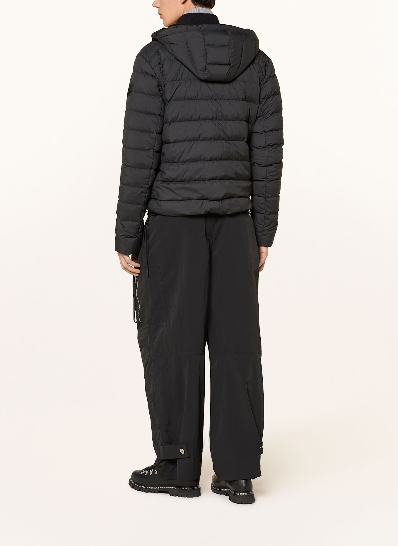 CANADA GOOSE Daunenjacke CROFTON: SCHWARZ