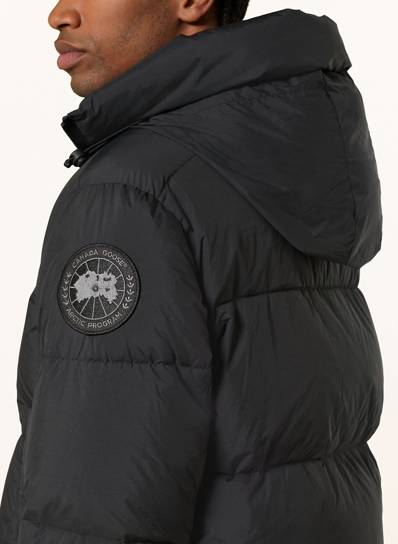 CANADA GOOSE Daunenjacke CROFTON: SCHWARZ