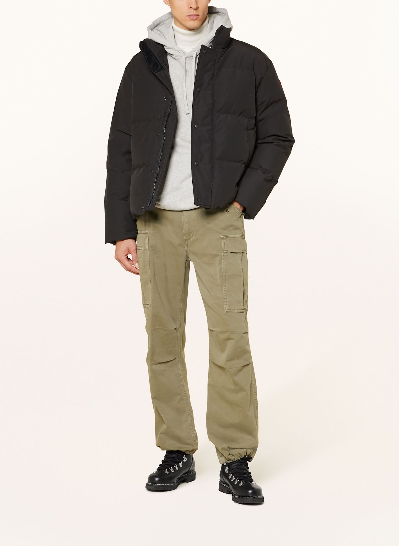 CANADA GOOSE Daunenjacke BAYVIEW: SCHWARZ