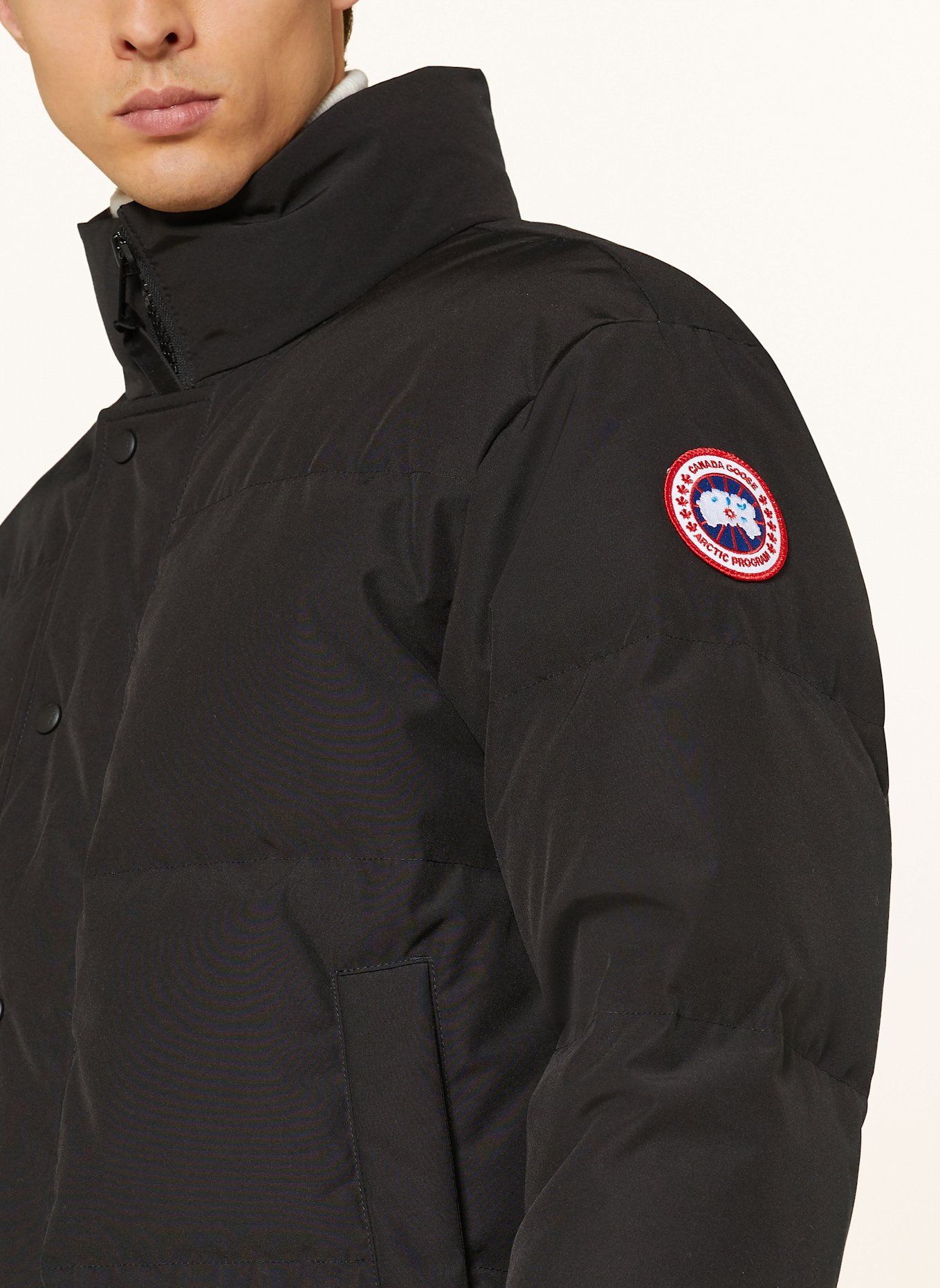 CANADA GOOSE Daunenjacke BAYVIEW: SCHWARZ
