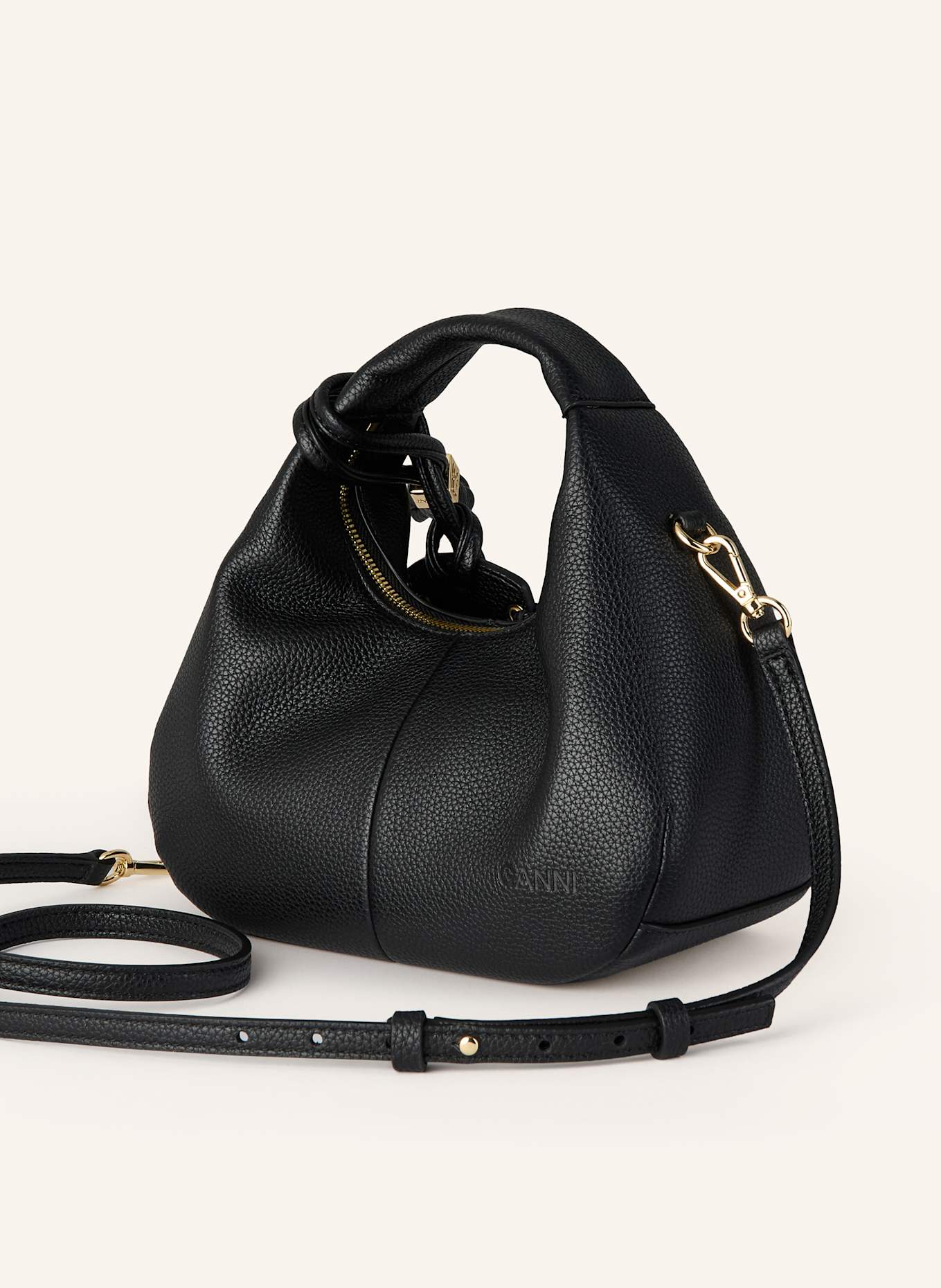 GANNI Handtasche: SCHWARZ