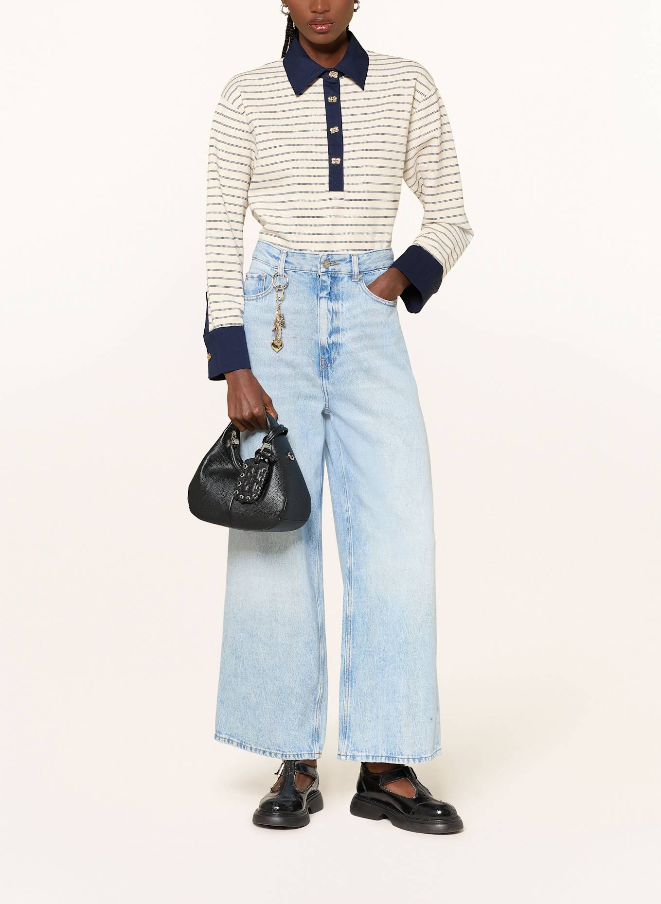 GANNI Handtasche: SCHWARZ