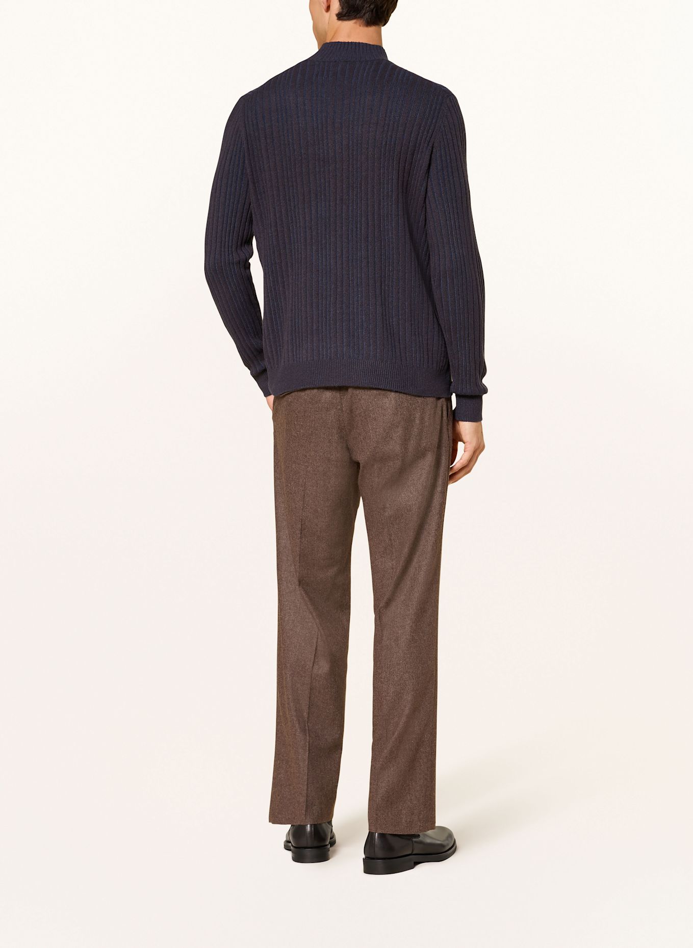 CINQUE Pullover CIMENSO: DUNKELBRAUN / DUNKELBLAU