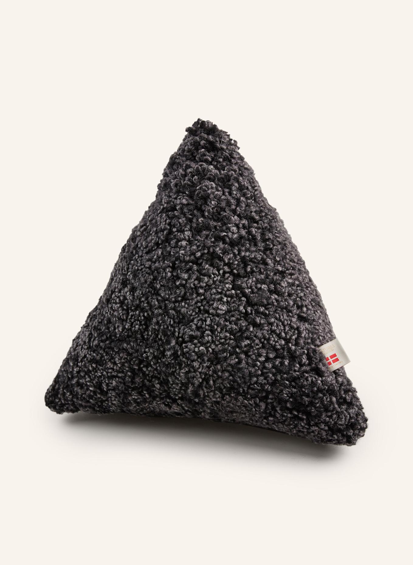 Natures Collection Poduszka dekoracyjna HAEMATITE: CZIEMNOSZARY