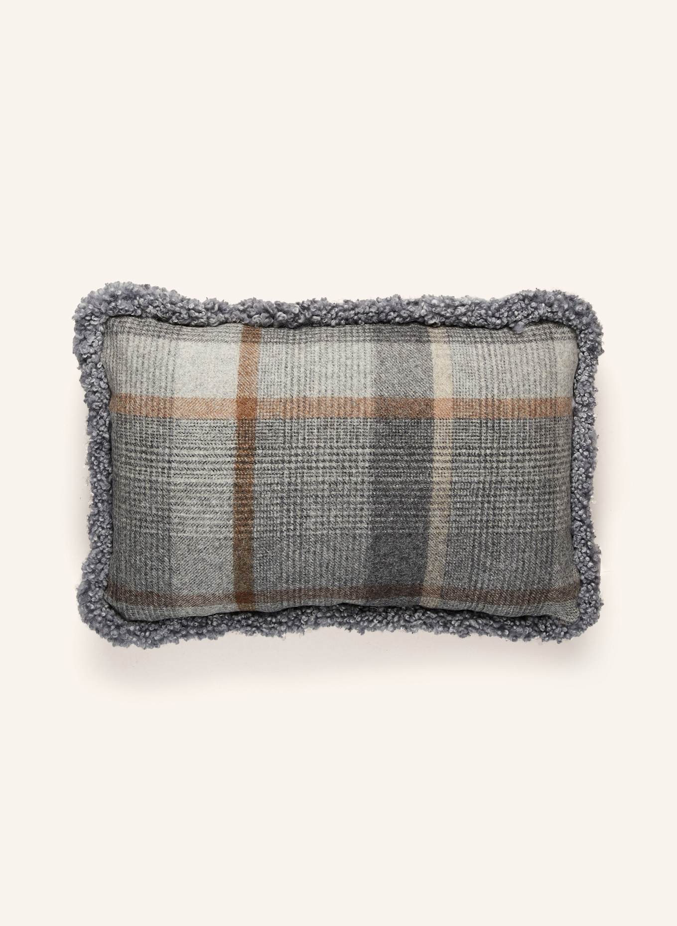 Natures Collection Poduszka dekoracyjna CLASSIC COLLECTION z wypełnieniem puchowym: SZAROBRĄZOWY