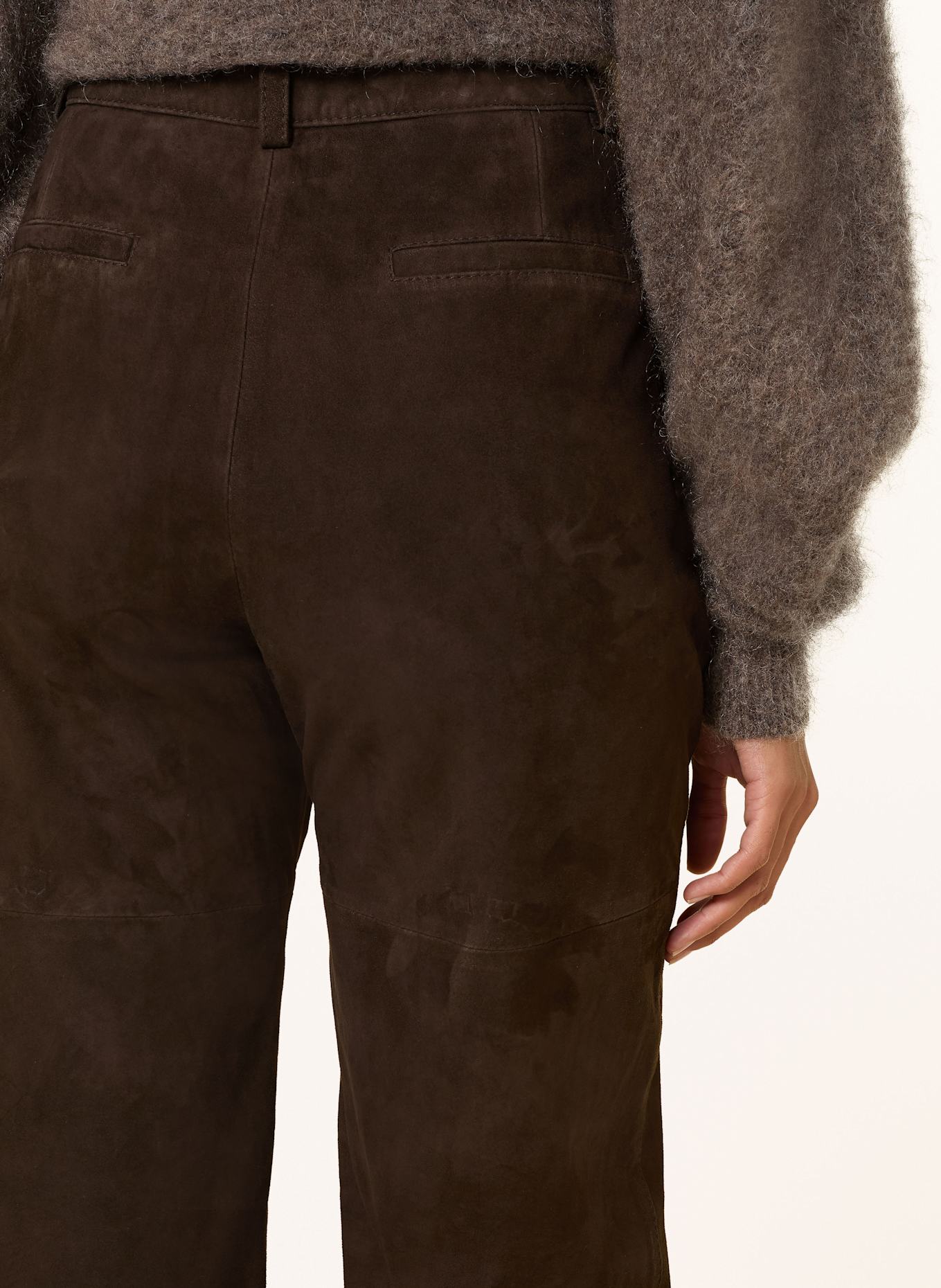 JOOP! Lederhose LORENA: DUNKELBRAUN