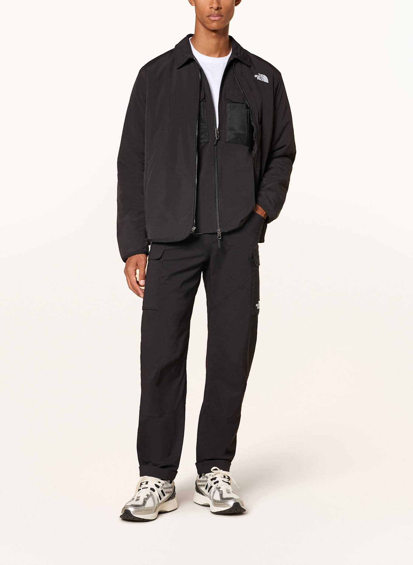 THE NORTH FACE Outdoor-Hemd RAGER: SCHWARZ