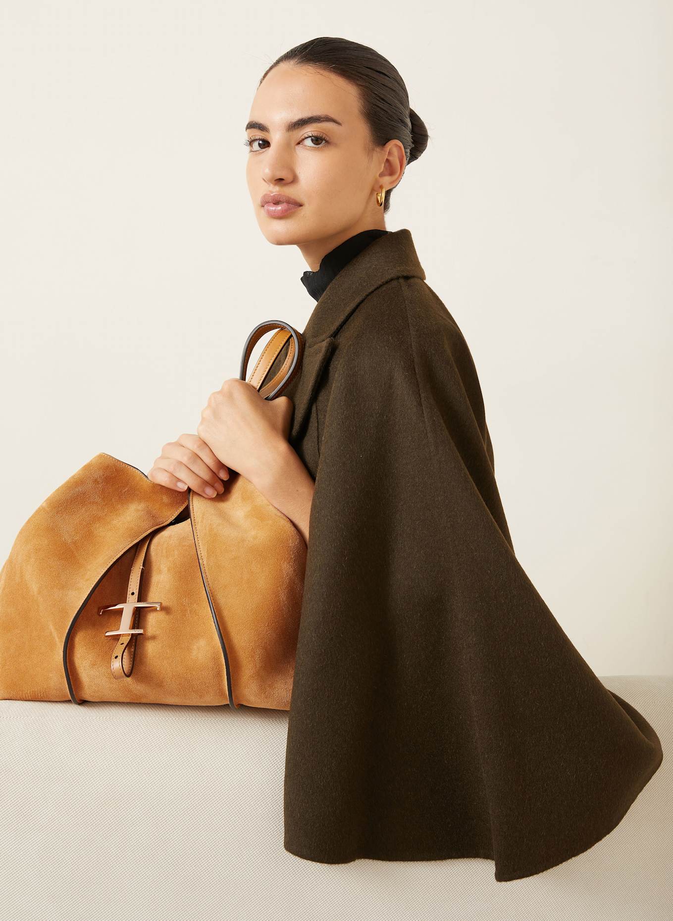 TOD'S Shopper: DARK YELLOW