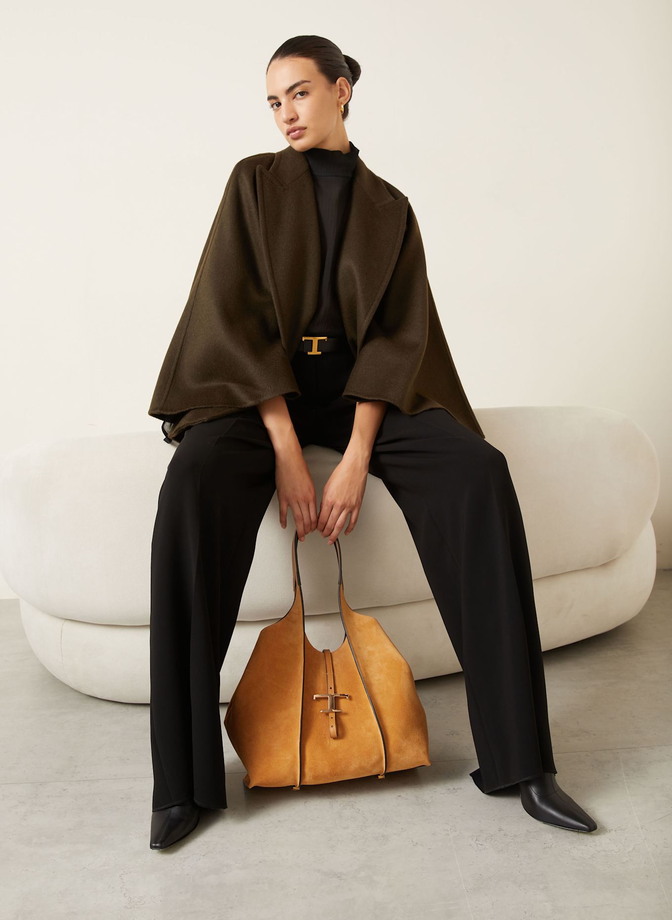 TOD'S Shopper: DARK YELLOW