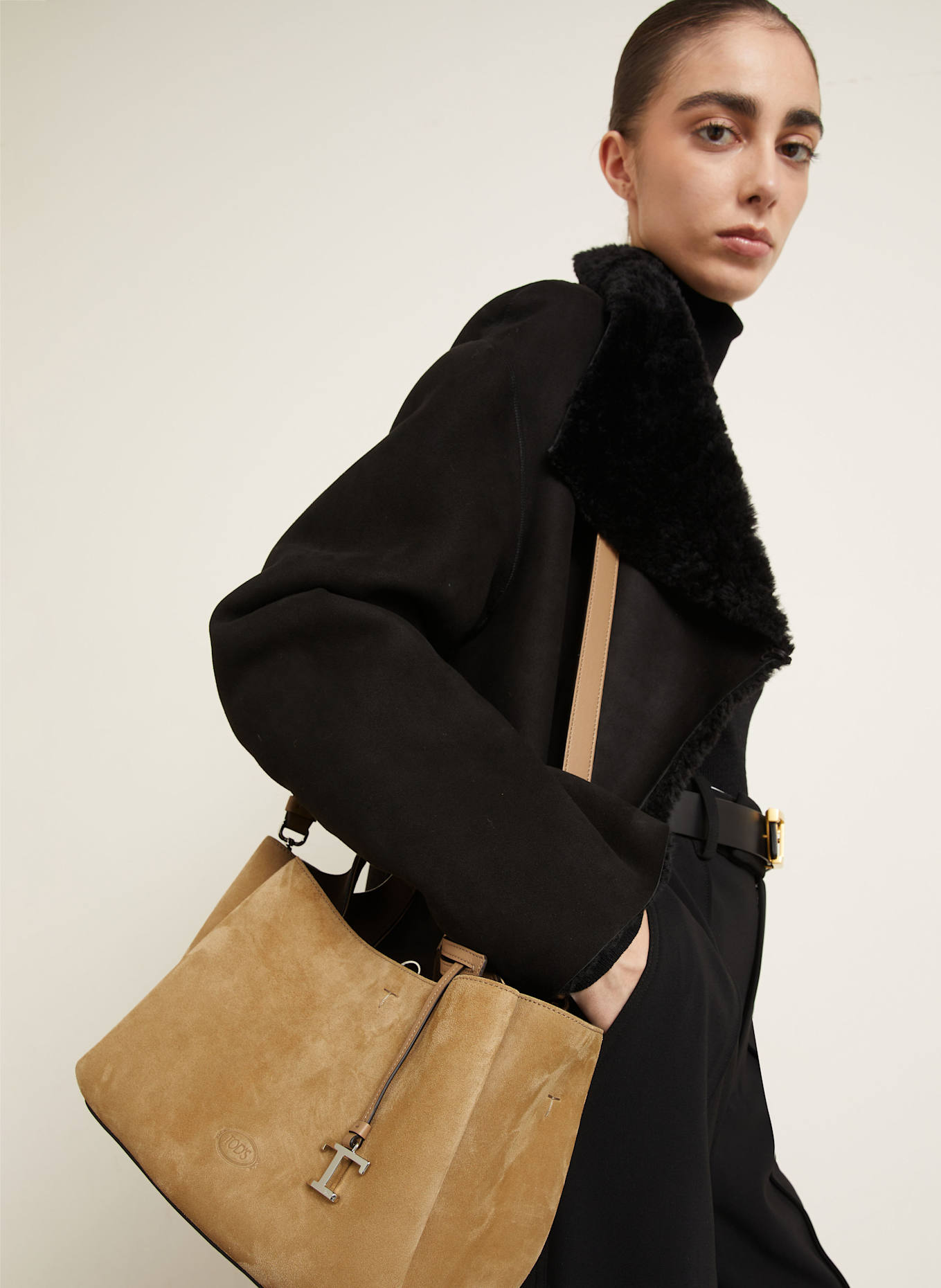 TOD'S Handtasche APA: CAMEL