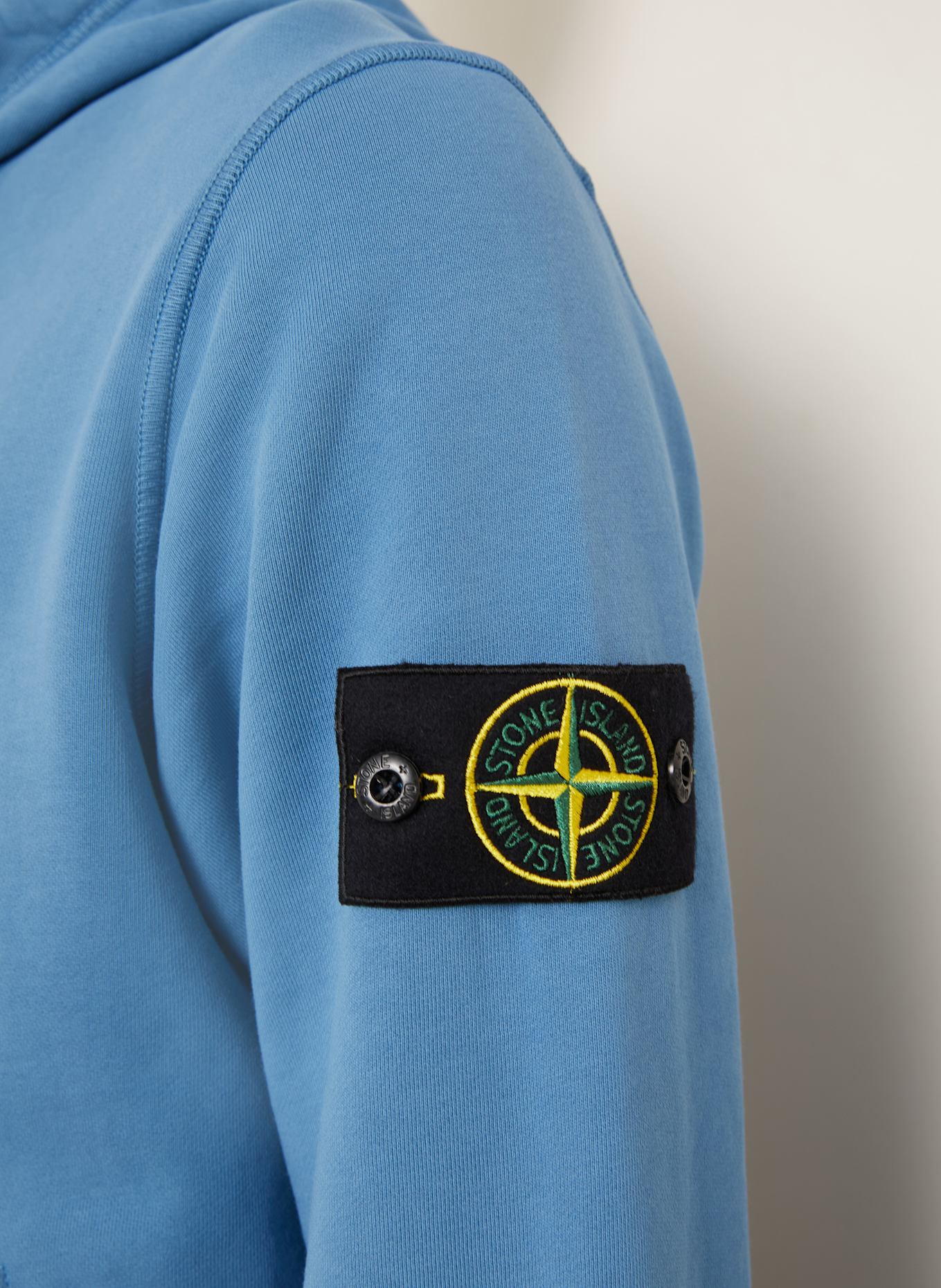 STONE ISLAND Hoodie: BLAUGRAU