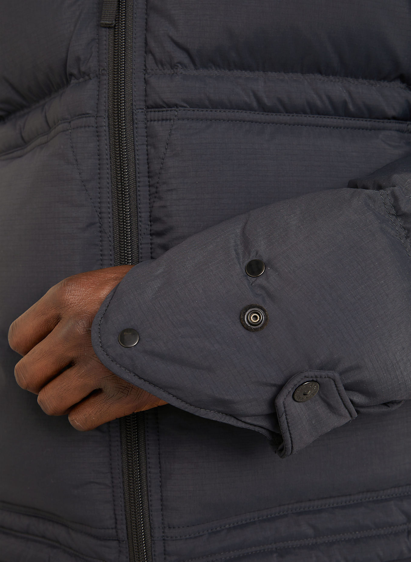 STONE ISLAND Daunenjacke: SCHWARZ