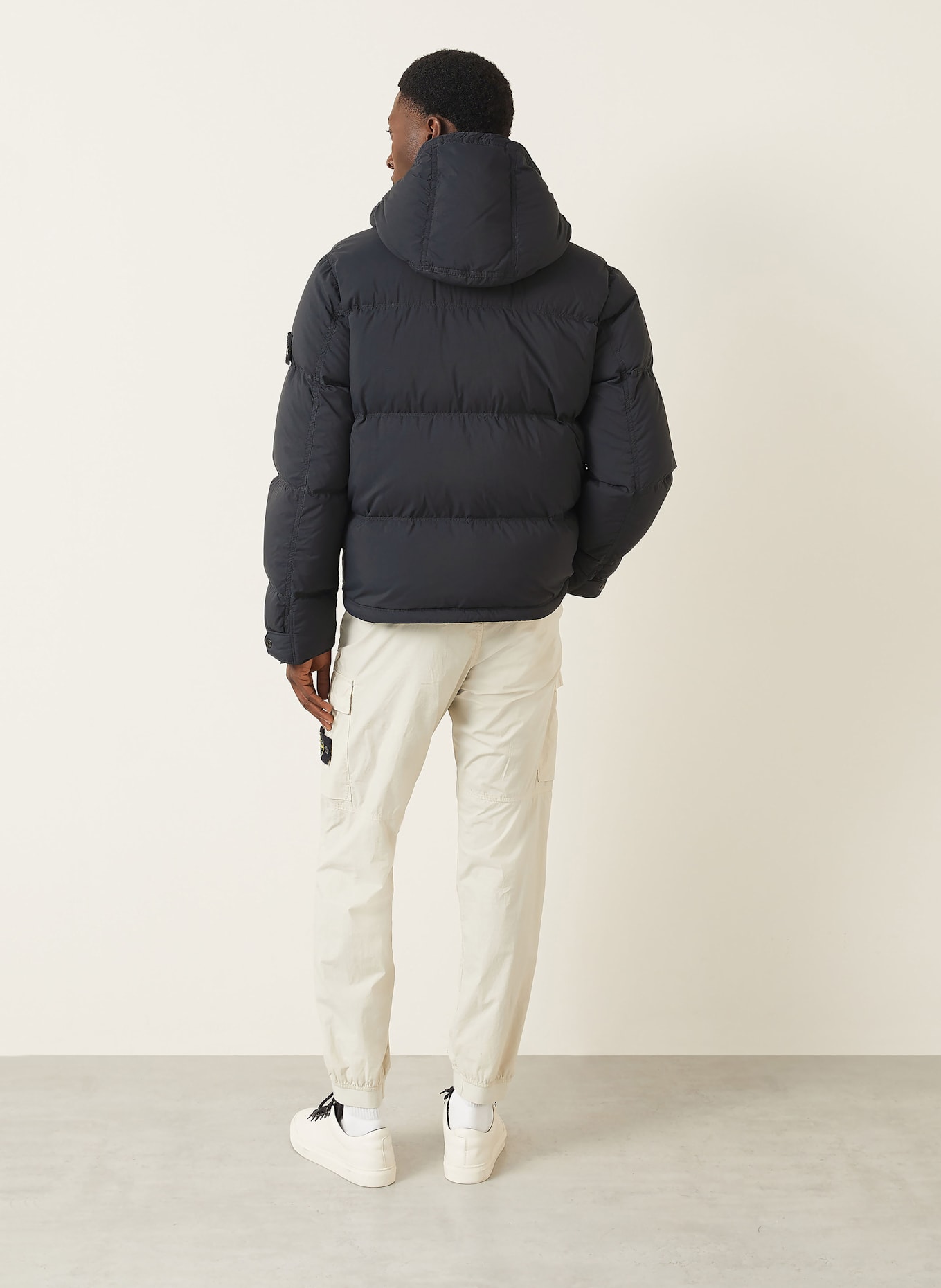 STONE ISLAND Daunenjacke: DUNKELBLAU