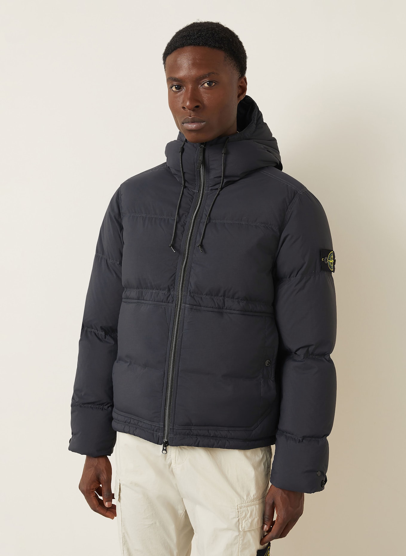 STONE ISLAND Daunenjacke: DUNKELBLAU