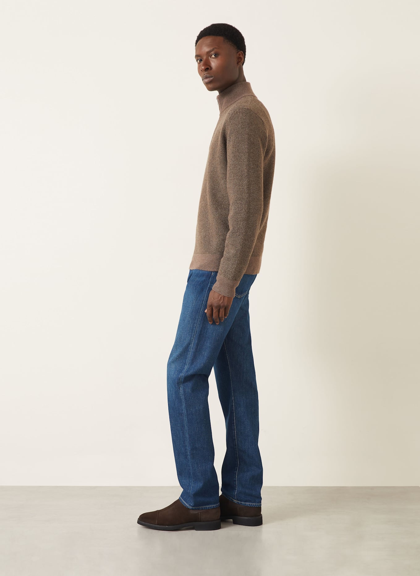 RALPH LAUREN PURPLE LABEL Straight Leg Jeans: 002 MARLOWE INDIGO