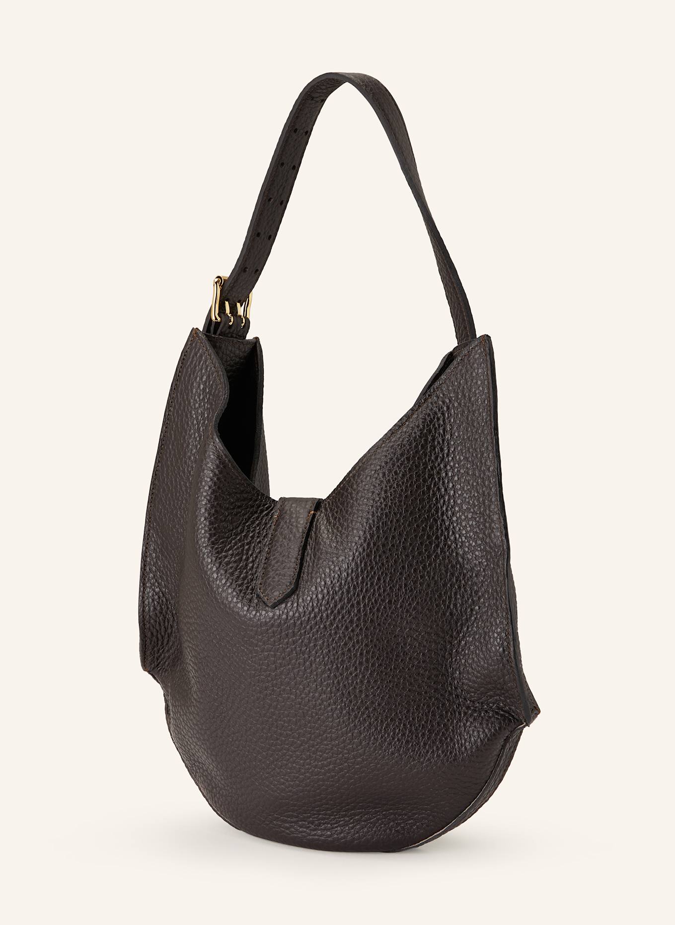 RADICA STUDIO Shoulder bag SUNSET MIDI: DARK BROWN