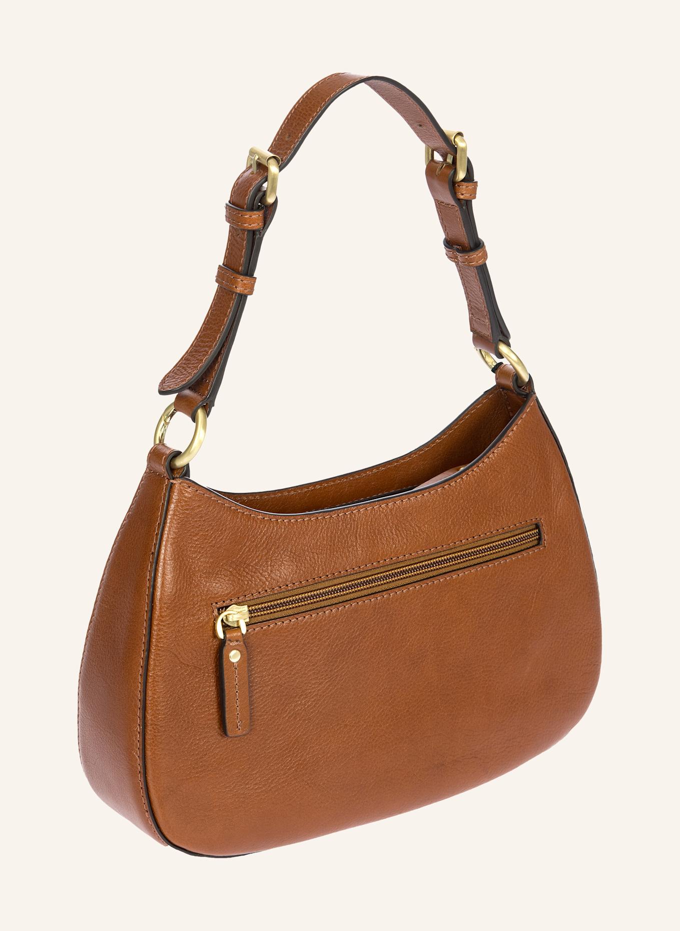 BRIC'S Schultertasche VOLTERRA: BRAUN