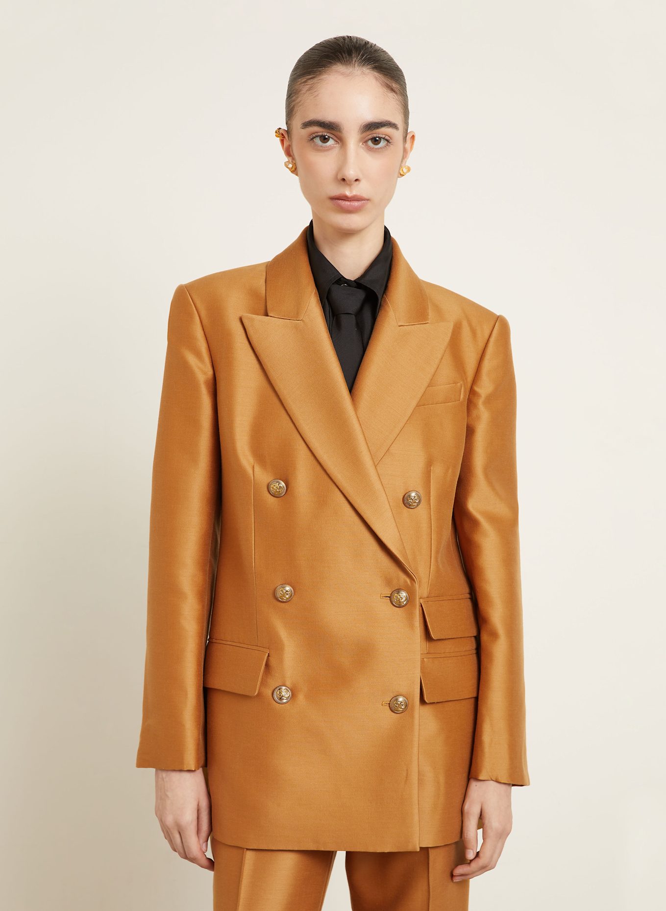 ZIMMERMANN Blazer HYPNOTIC: COGNAC