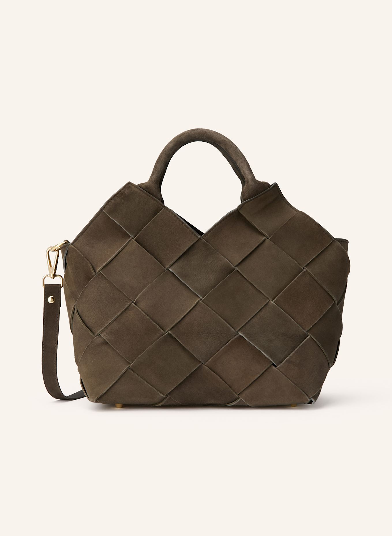 ViaMailBag BENNY MADRAS handbag: KHAKI