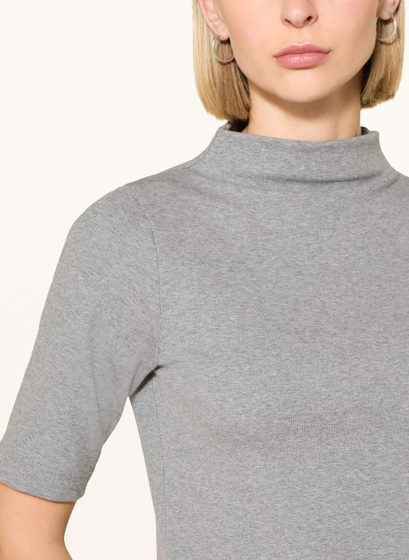 ZAÍDA Shirt mit 3/4-Arm: GRAU