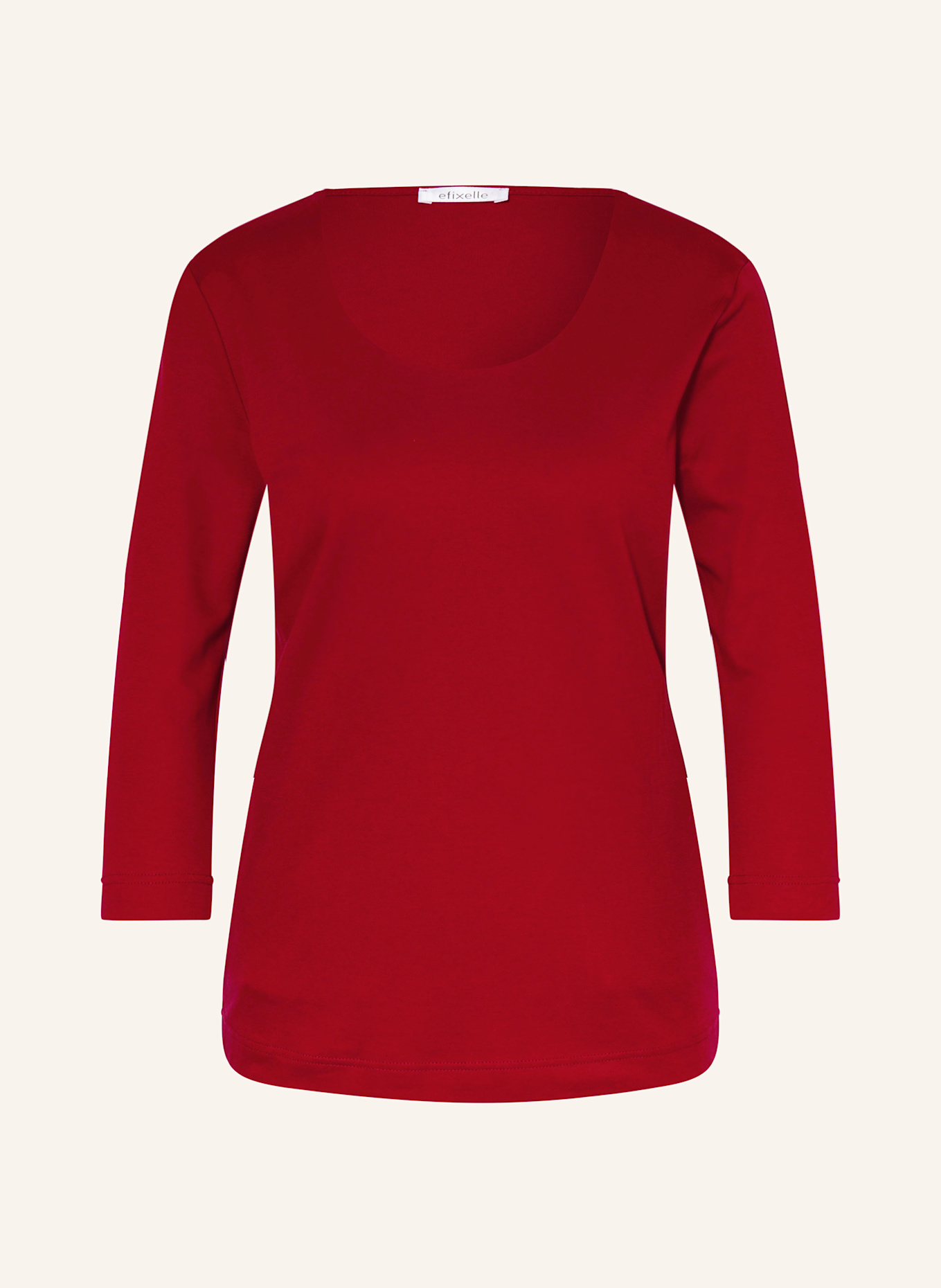 efixelle Shirt mit 3/4-Arm: ROT
