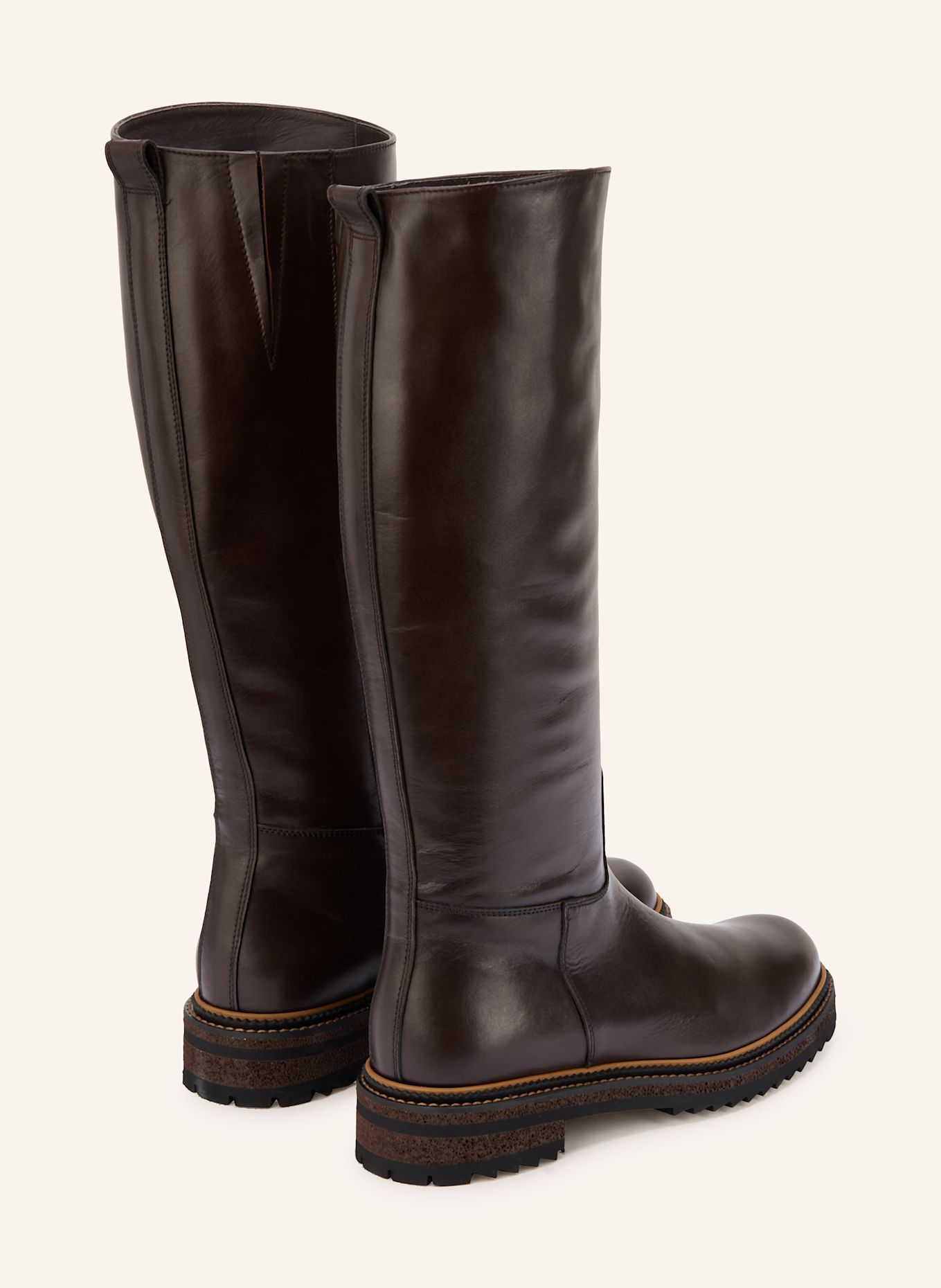 Pertini Stiefel: DUNKELBRAUN