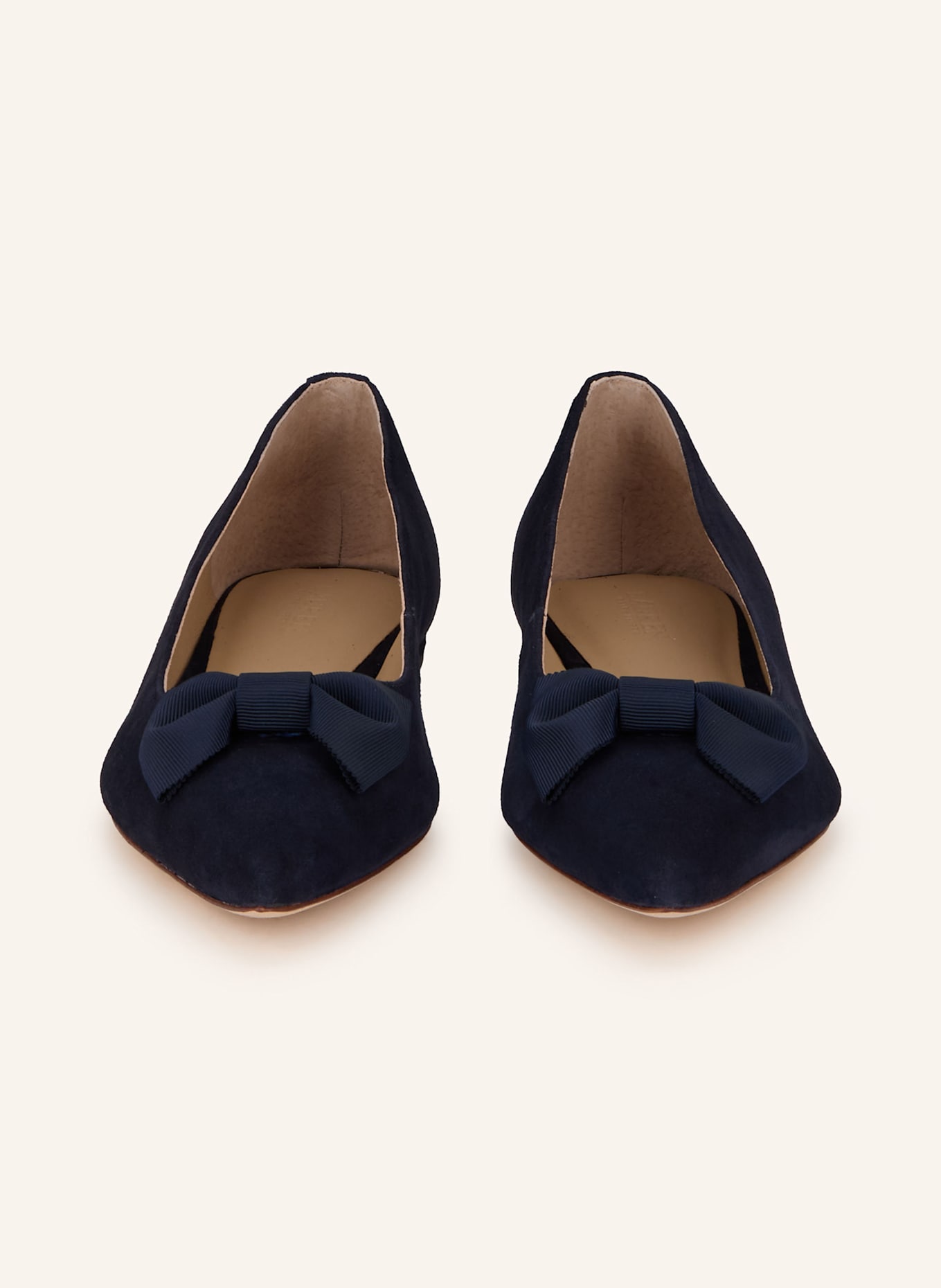 LAUREN RALPH LAUREN Ballerinas LONDYN: DUNKELBLAU