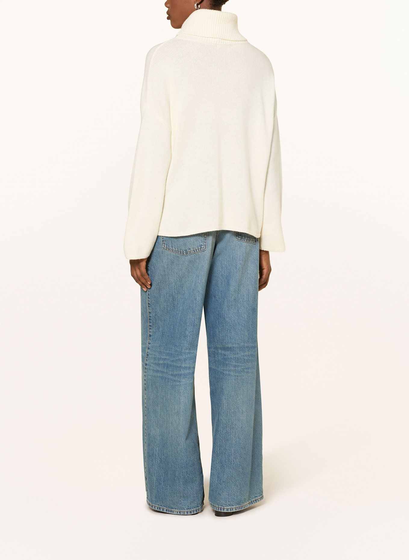 MRS & HUGS Rollkragenpullover: ECRU